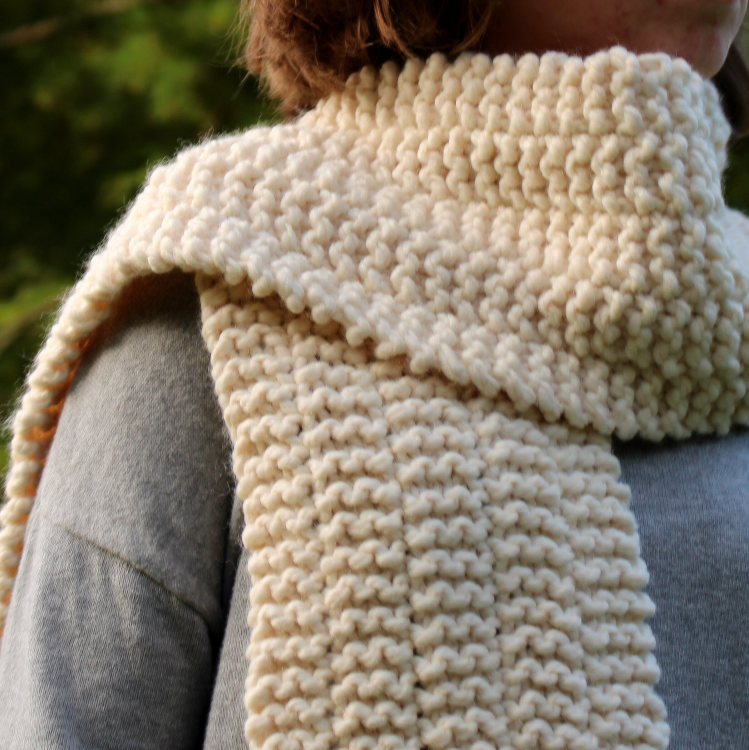 Pretty Simple Chunky Scarf