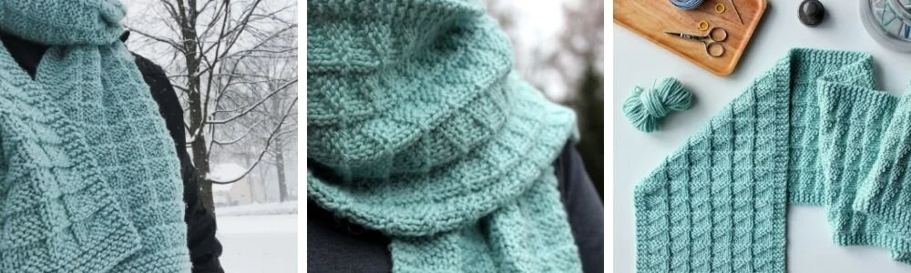 These Days Scarf Knitting Pattern - Inspired by Delightfully Ordinary Days
