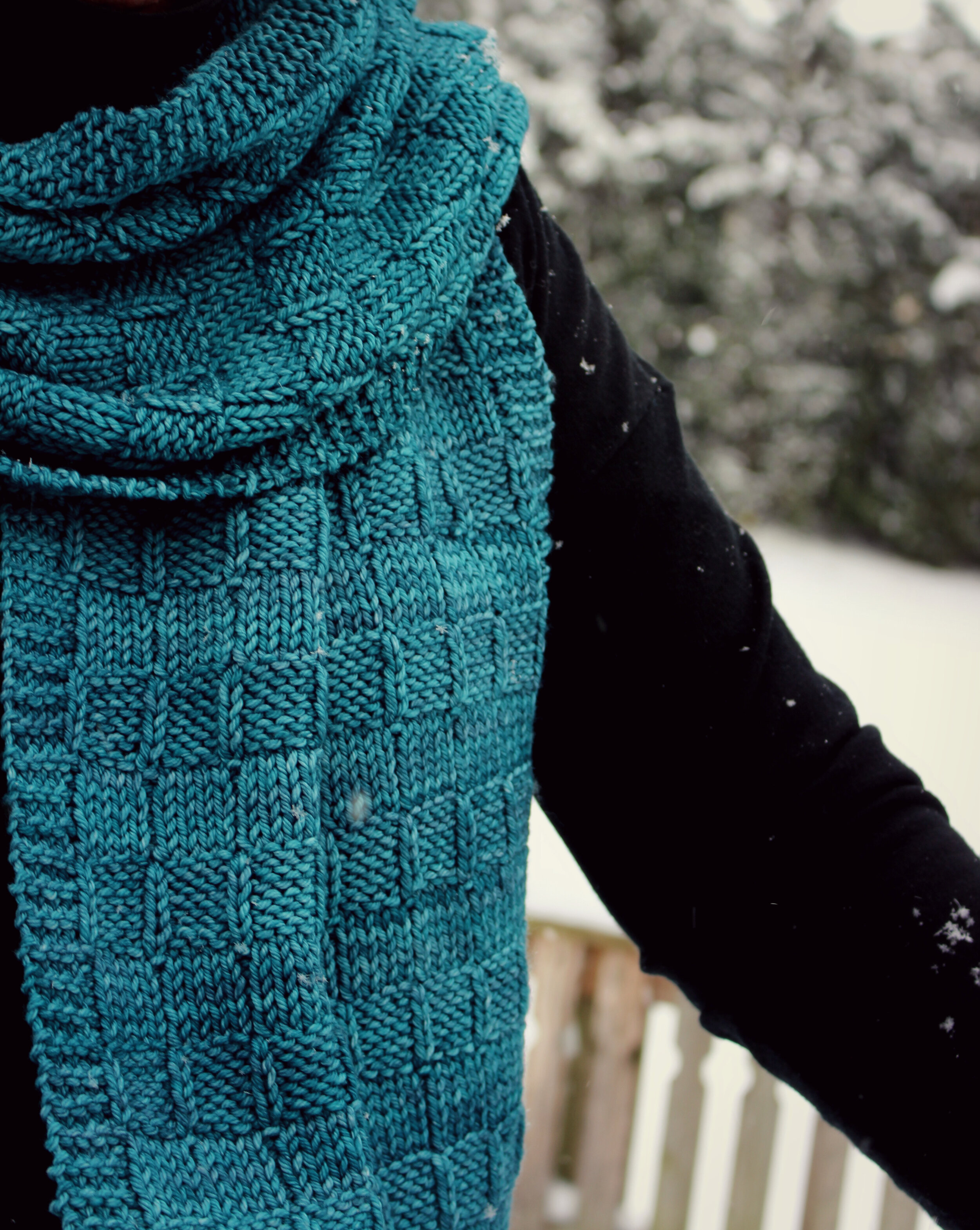 Winter Scarf knitted