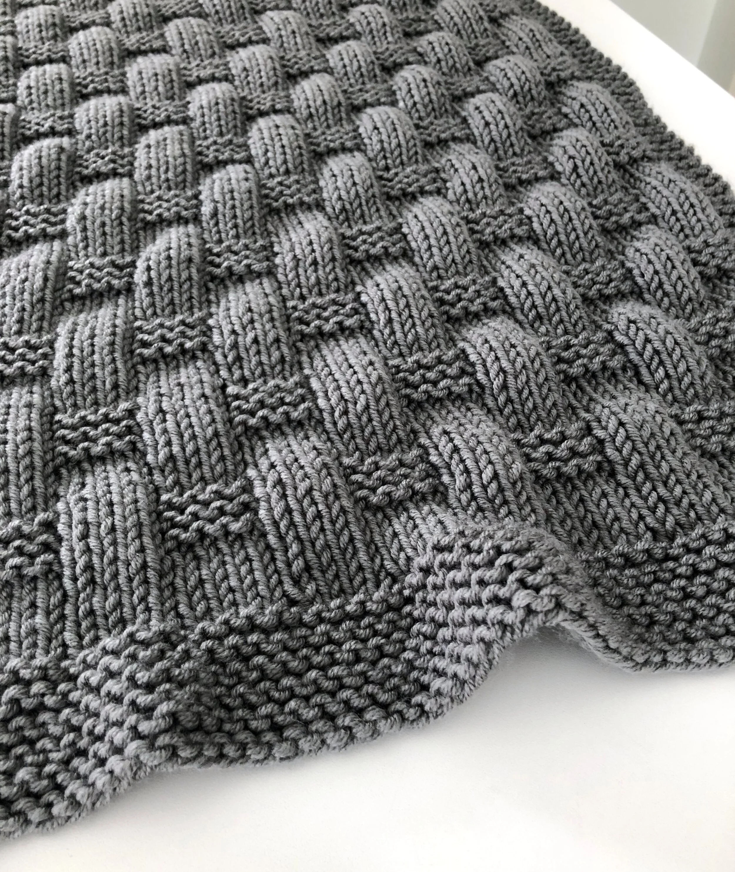 Free Crochet Dreamy Basket Weave Baby Blanket Pattern Basketweave