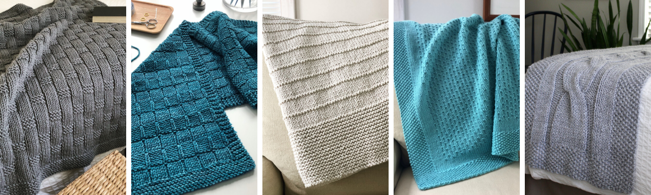 Six Favorite Knitting Patterns: My favorite designs for blanket and scarf knitting
