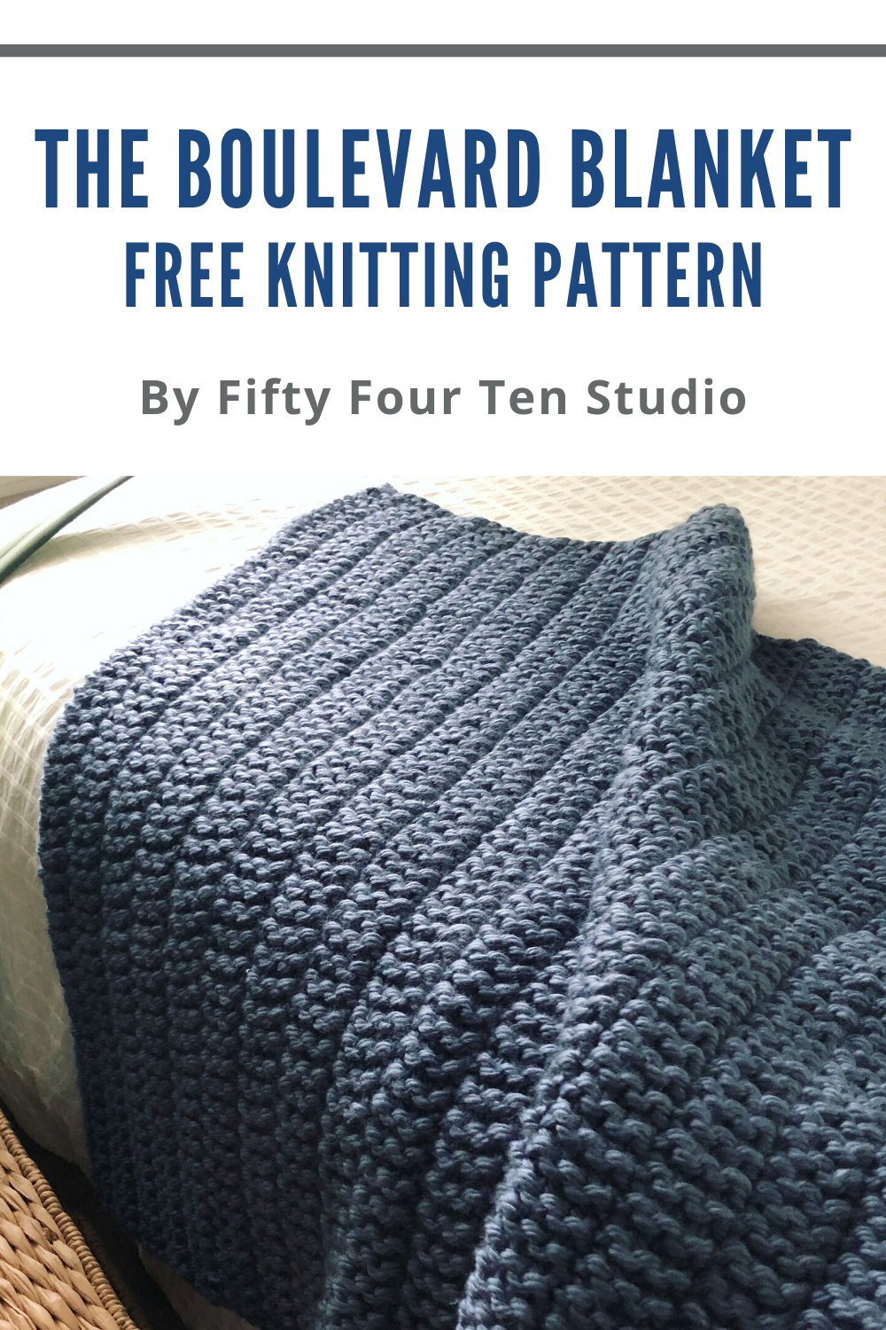 Free Blanket Knitting Pattern For Super Bulky Yarn The Boulevard Blanket Fifty Four Ten Studio