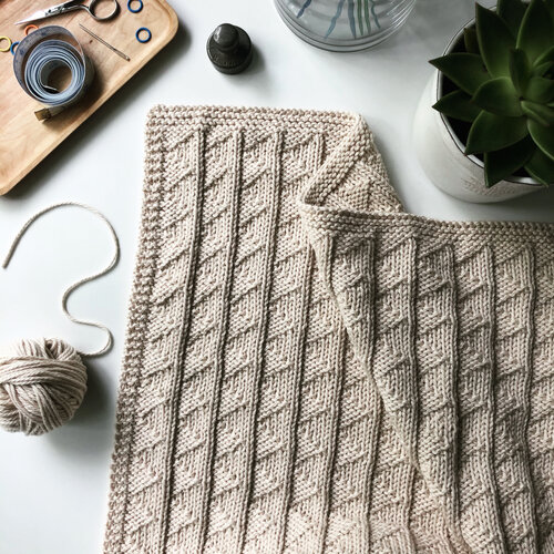 Free Blanket Knitting Pattern for Super Bulky Yarn - The Boulevard Blanket  — Fifty Four Ten Studio