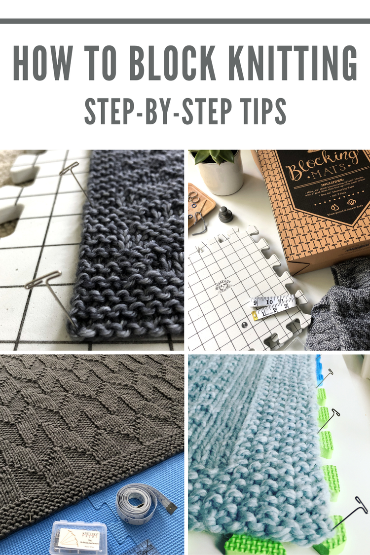 How to Block Knitting Blocking a Hand Knit Blanket Tutorial Final Step of Knitting Project