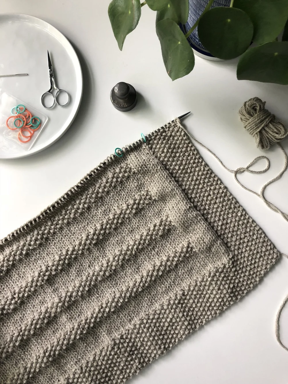 How To Use Long Circular Knitting Needles To Knit A Blanket Fifty Four Ten Studio
