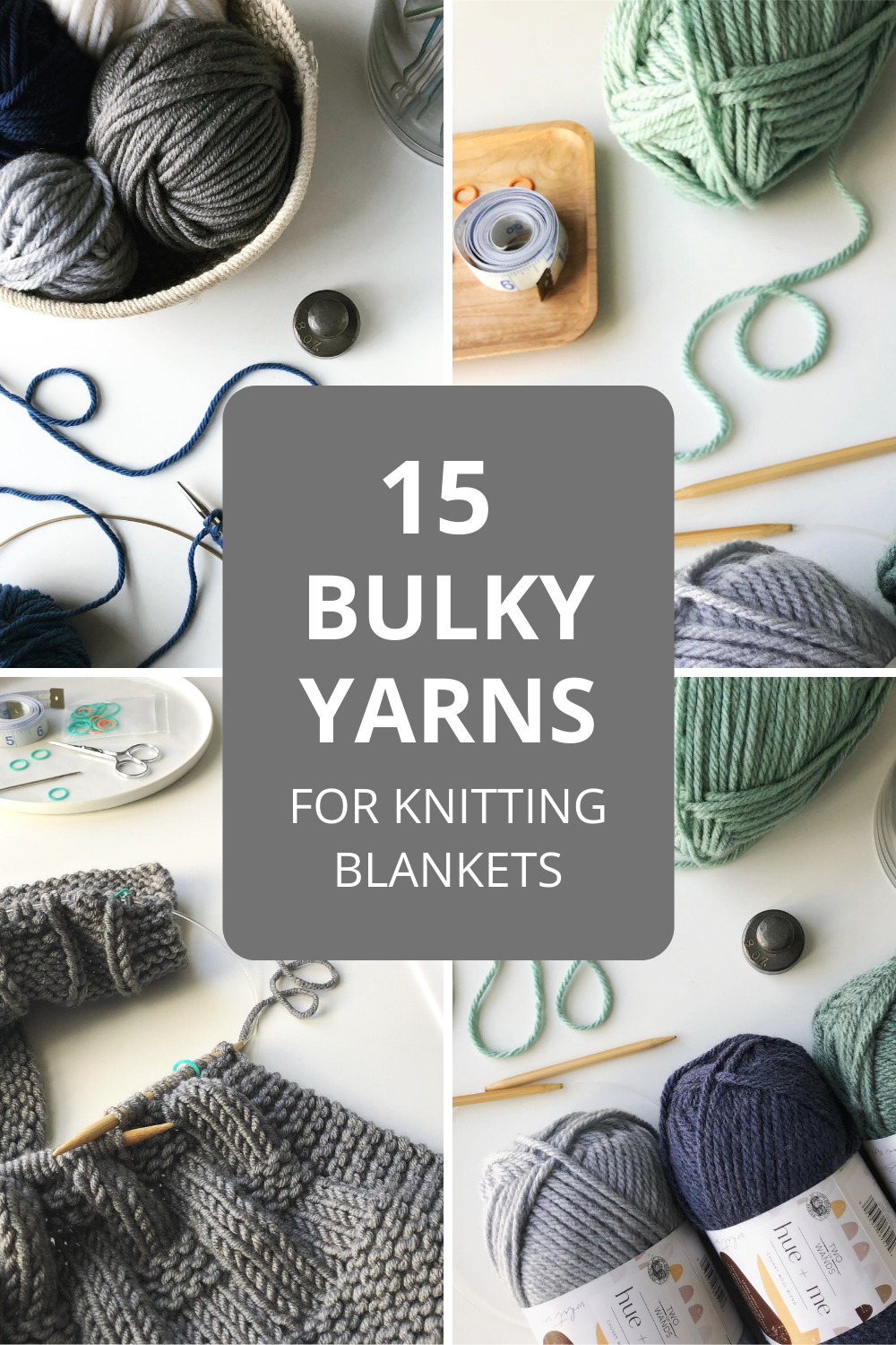 15 Bulky Yarn Suggestions for Knitting Chunky Blankets — Fifty