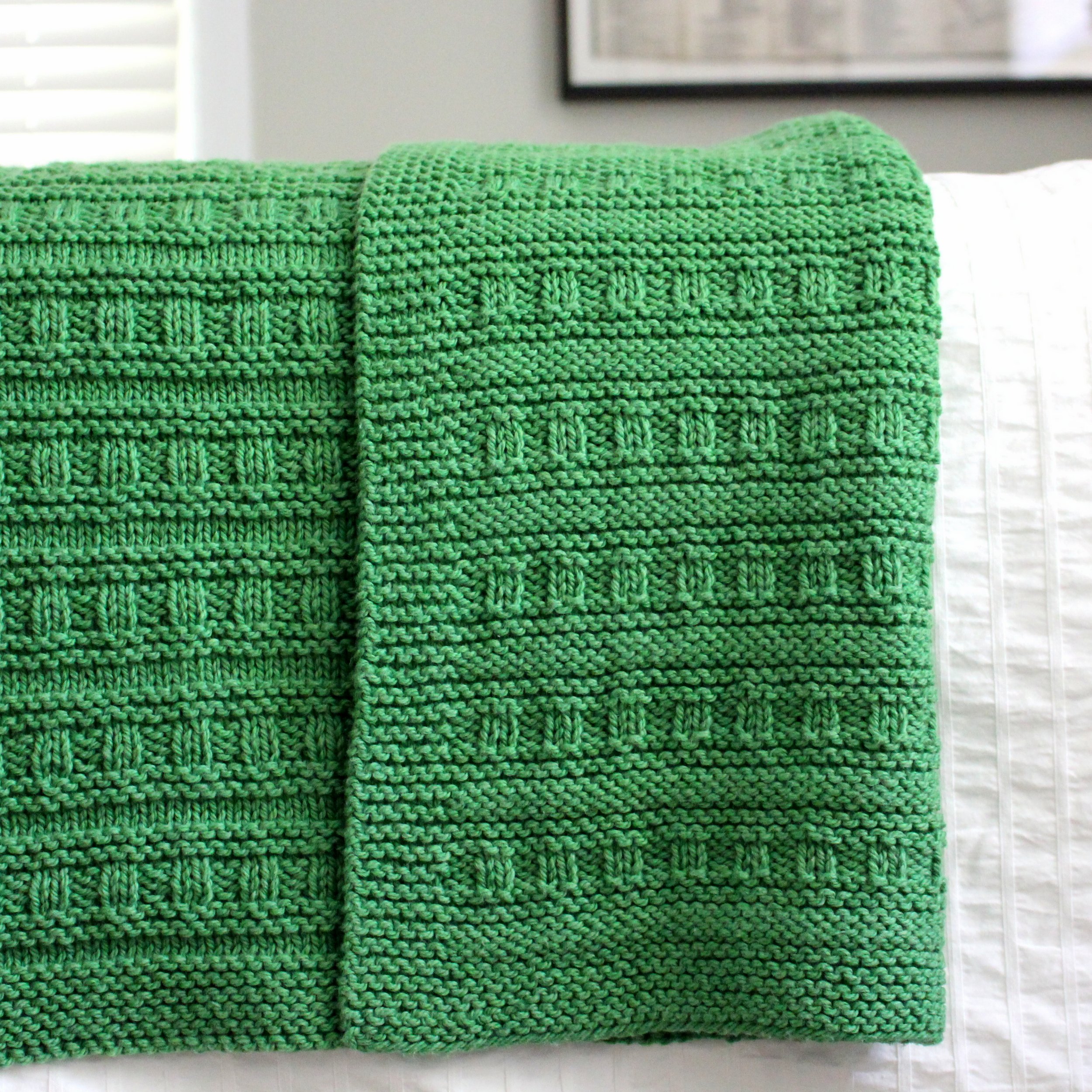 On the Bright Side Blanket knitting pattern a look at back of the blanket wrong side BEST MAY 2023.JPG