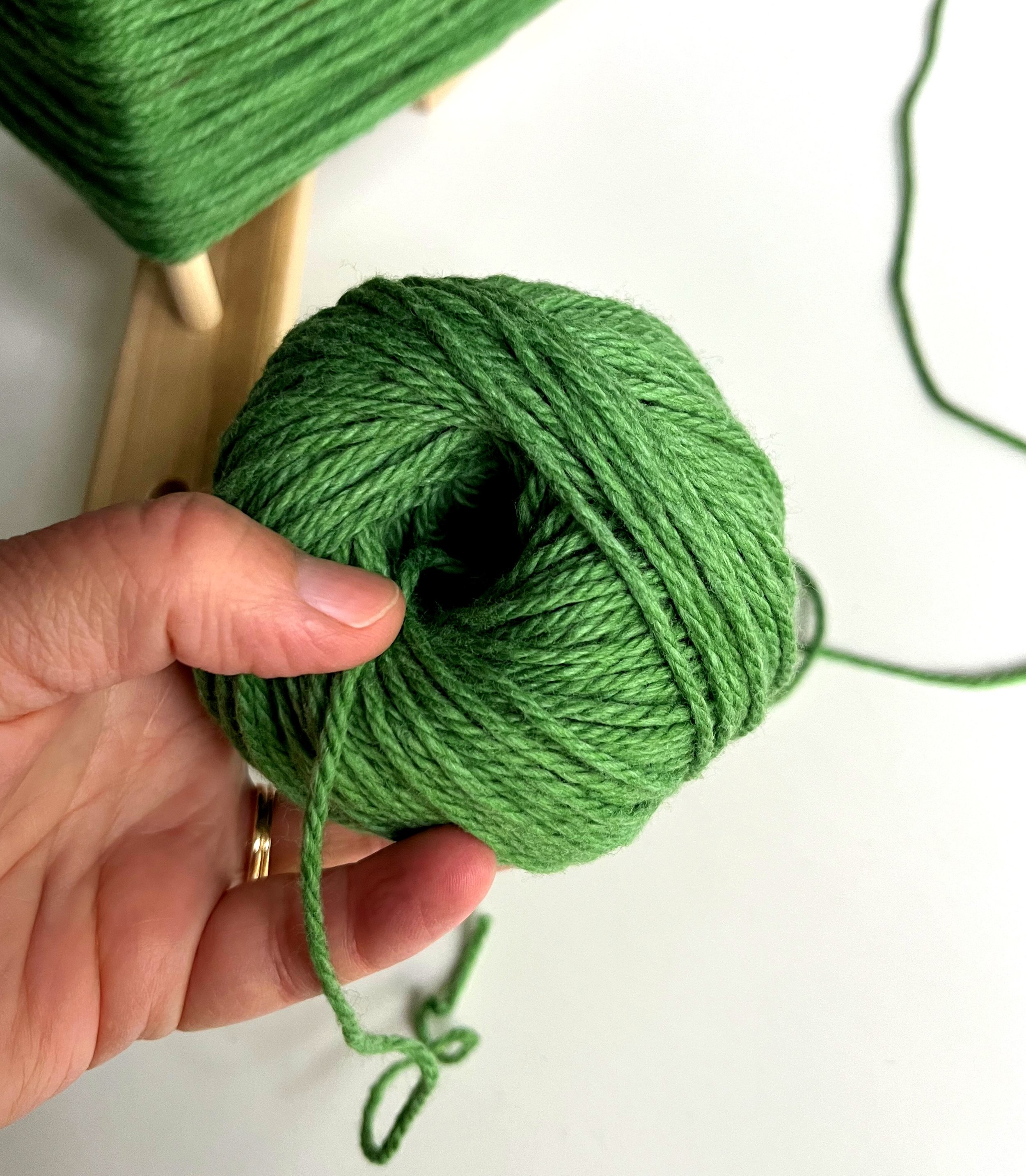 Ideal Delusions: The Best Way to Hand Wind a Ball of Yarn
