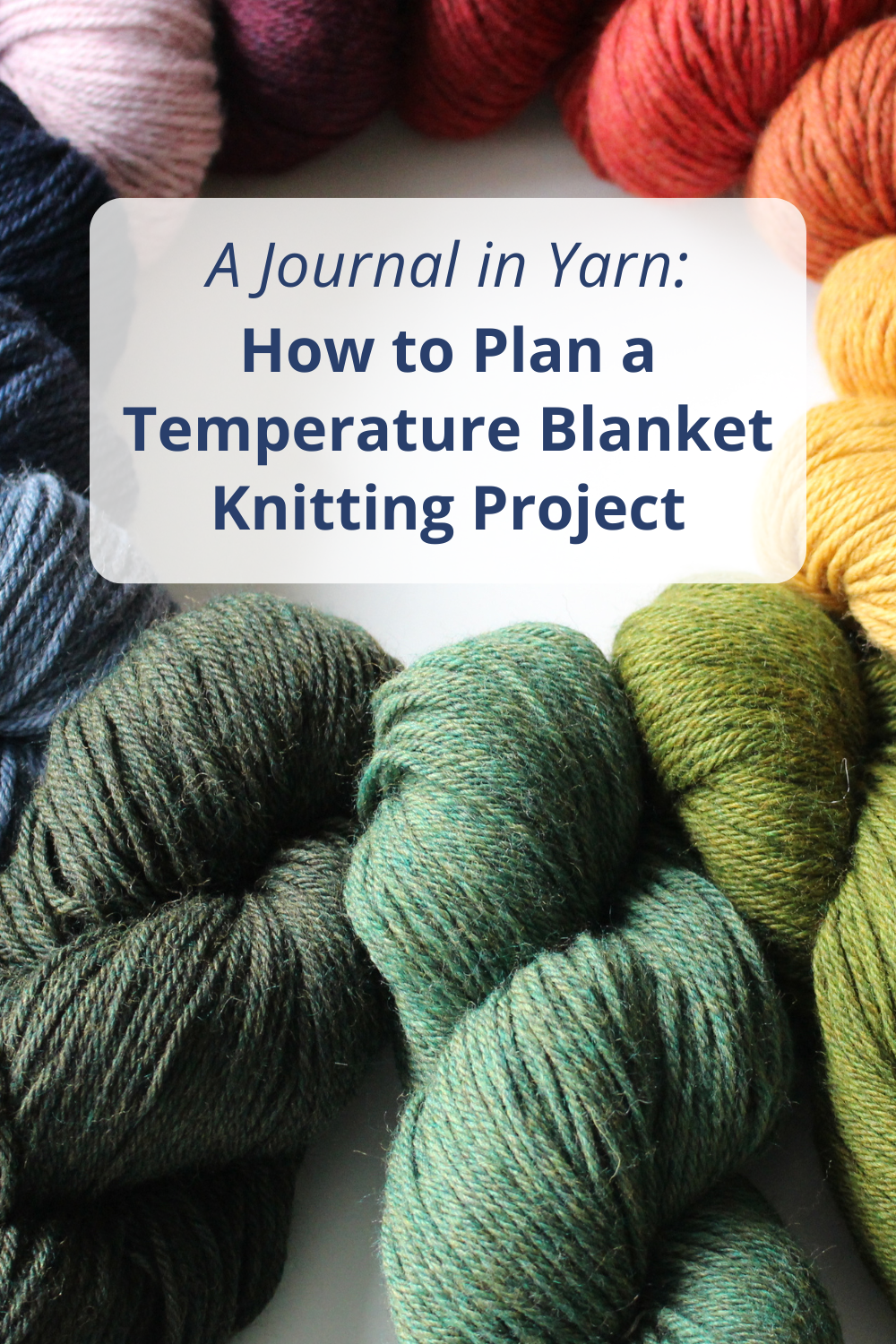 Knitting Journal: A Notebook for Up to 50 Knitting Projects - Keep Track of Yarns and Needles