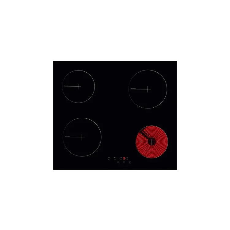 NWC60B 60cm 4 Burner Ceramic Hob - Black