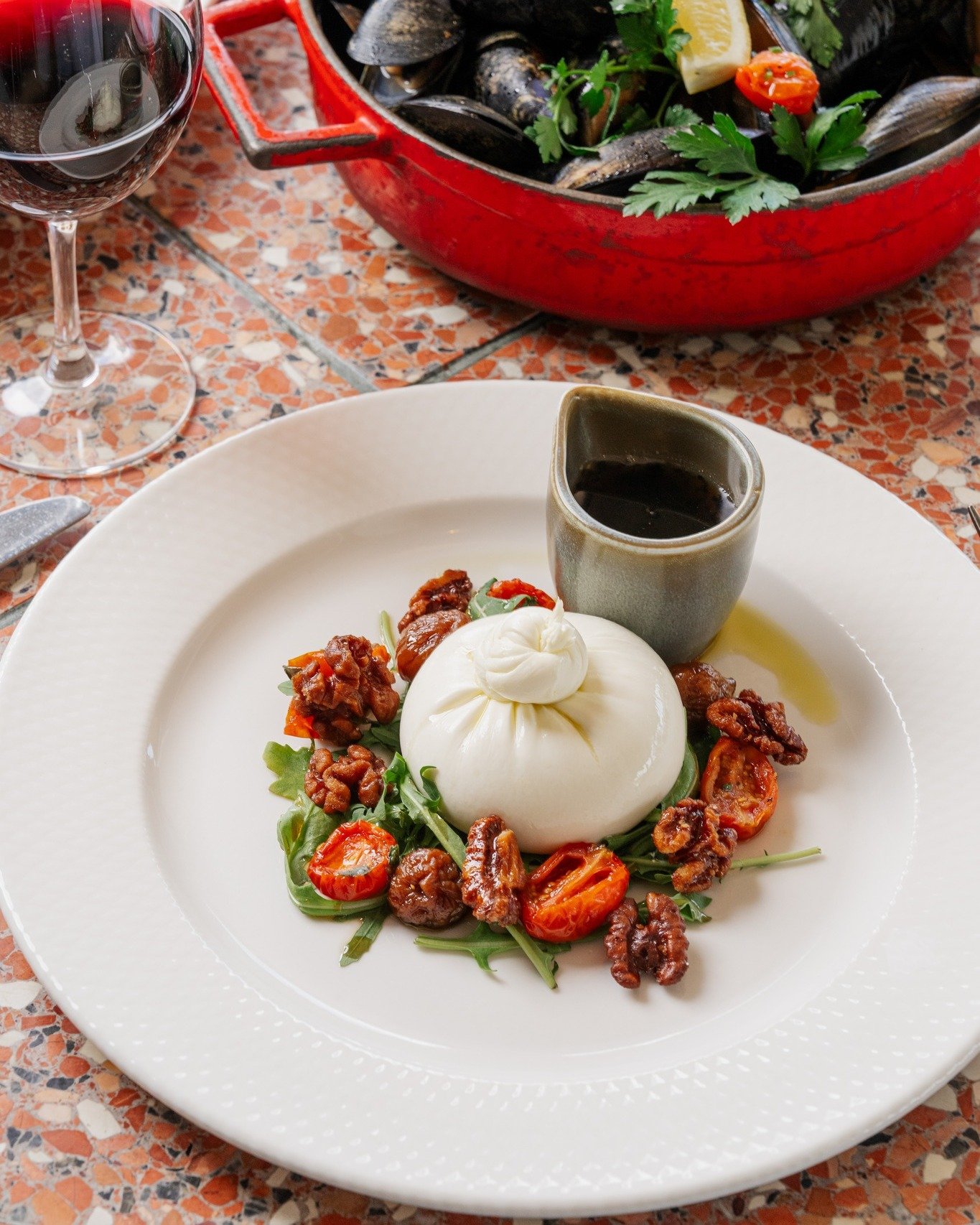 Creamy burrata, crunchy walnuts, and a drizzle of truffle honey&mdash;need we say more?

www.massimorestaurant.com.au/bookings for reservations or call us on (07) 3221 1663
123 Eagle St, Brisbane City QLD 4000

#Italian #MassimoRestaurant #thisisbris