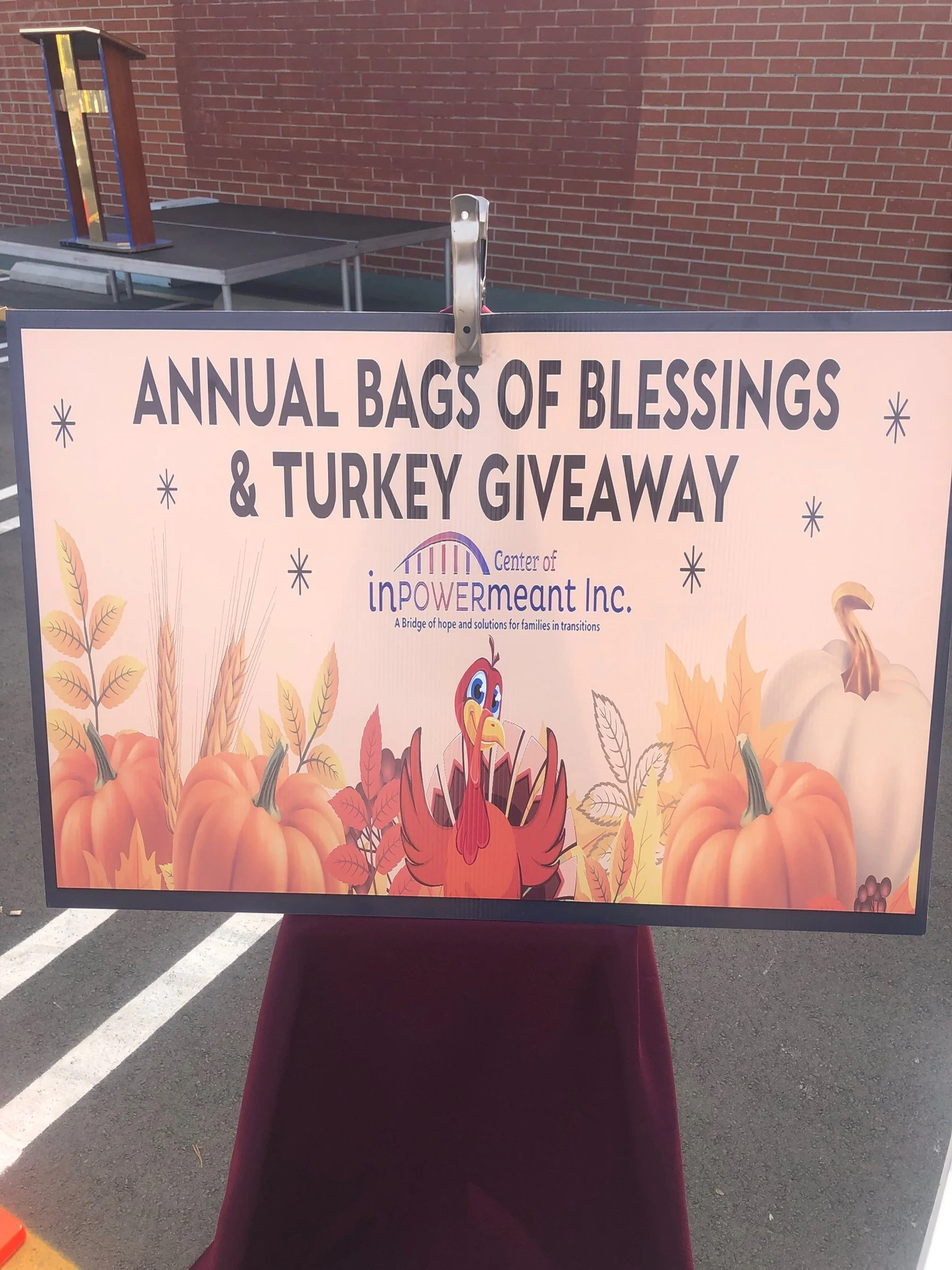 2021 Turkey and Bags of Blessings Giveaway