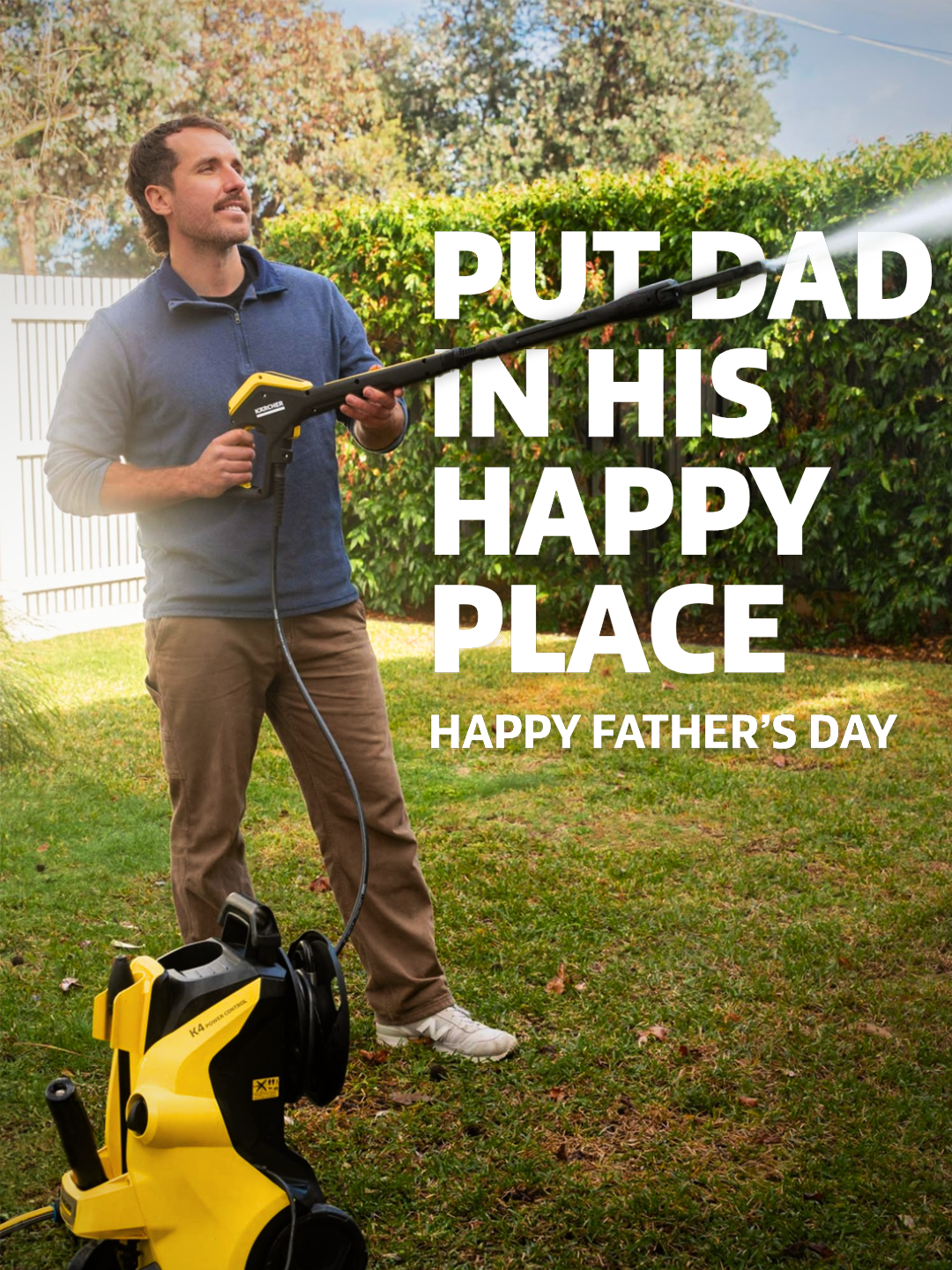 Karcher Father's Day social media graphic