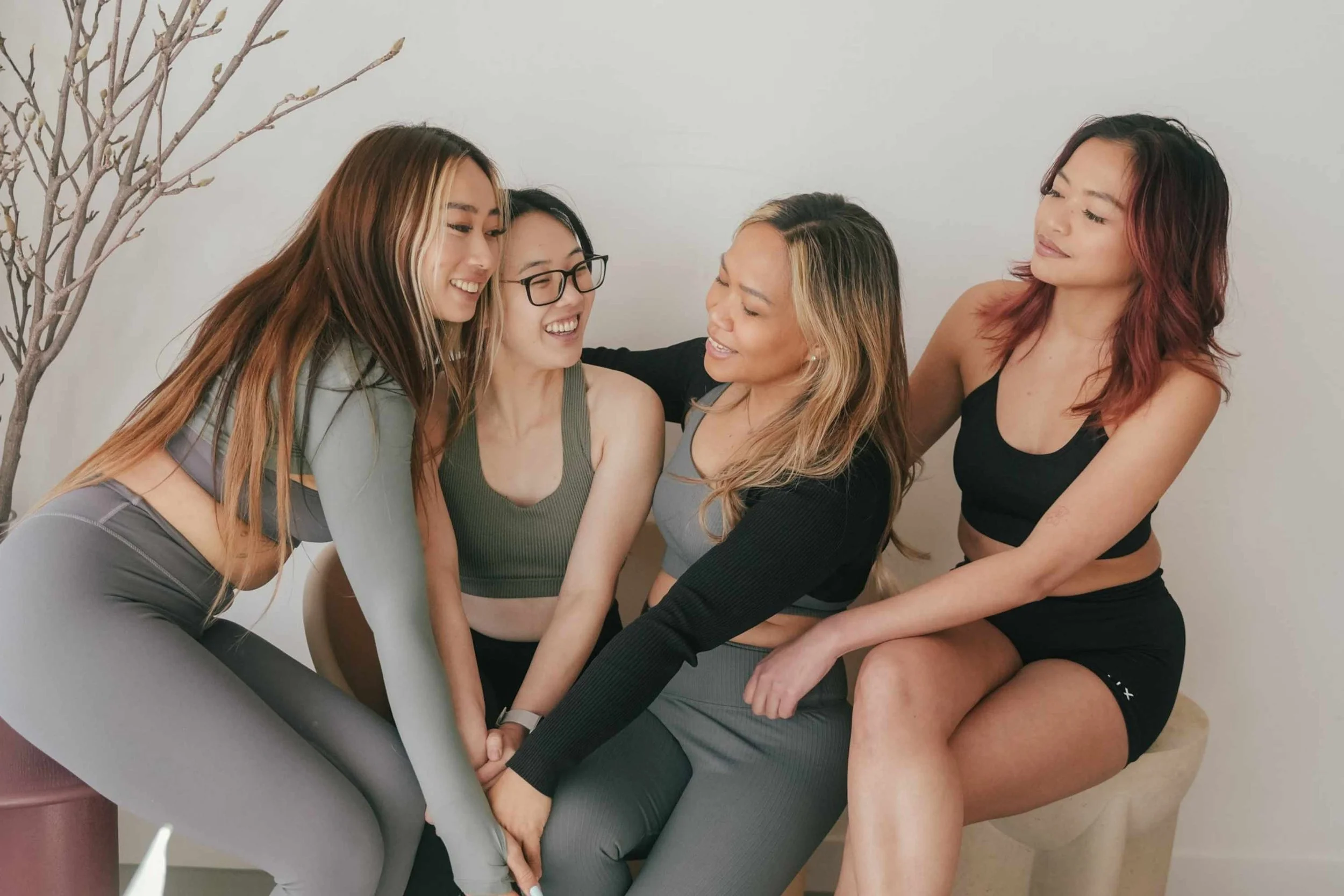 image of women hugging - photography for brands melbourne