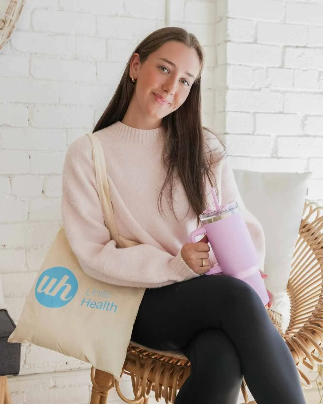 Image of young woman doing Pilates - photography for brands melbourne