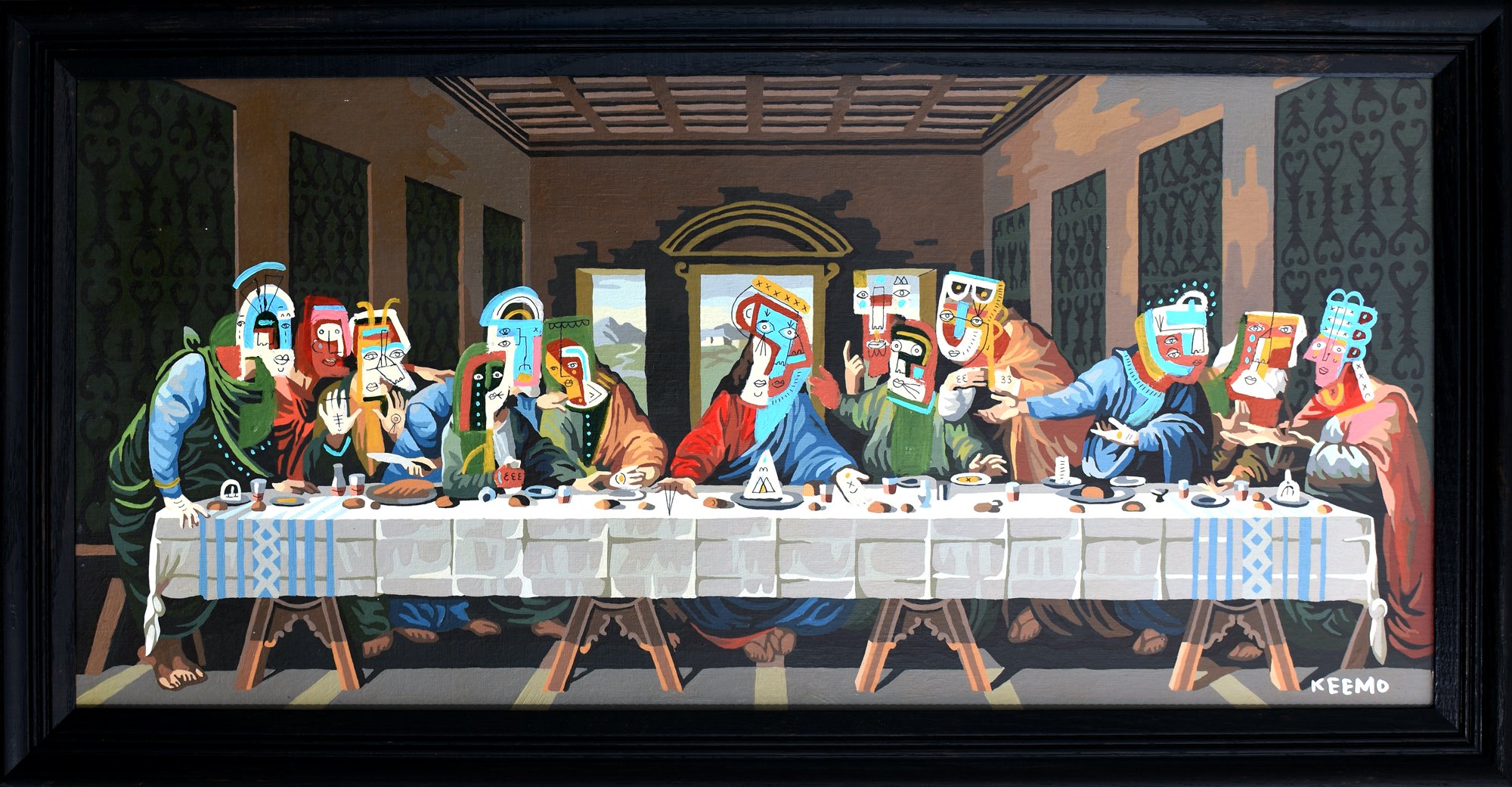 The Last Supper Revisited — Art by Keemo