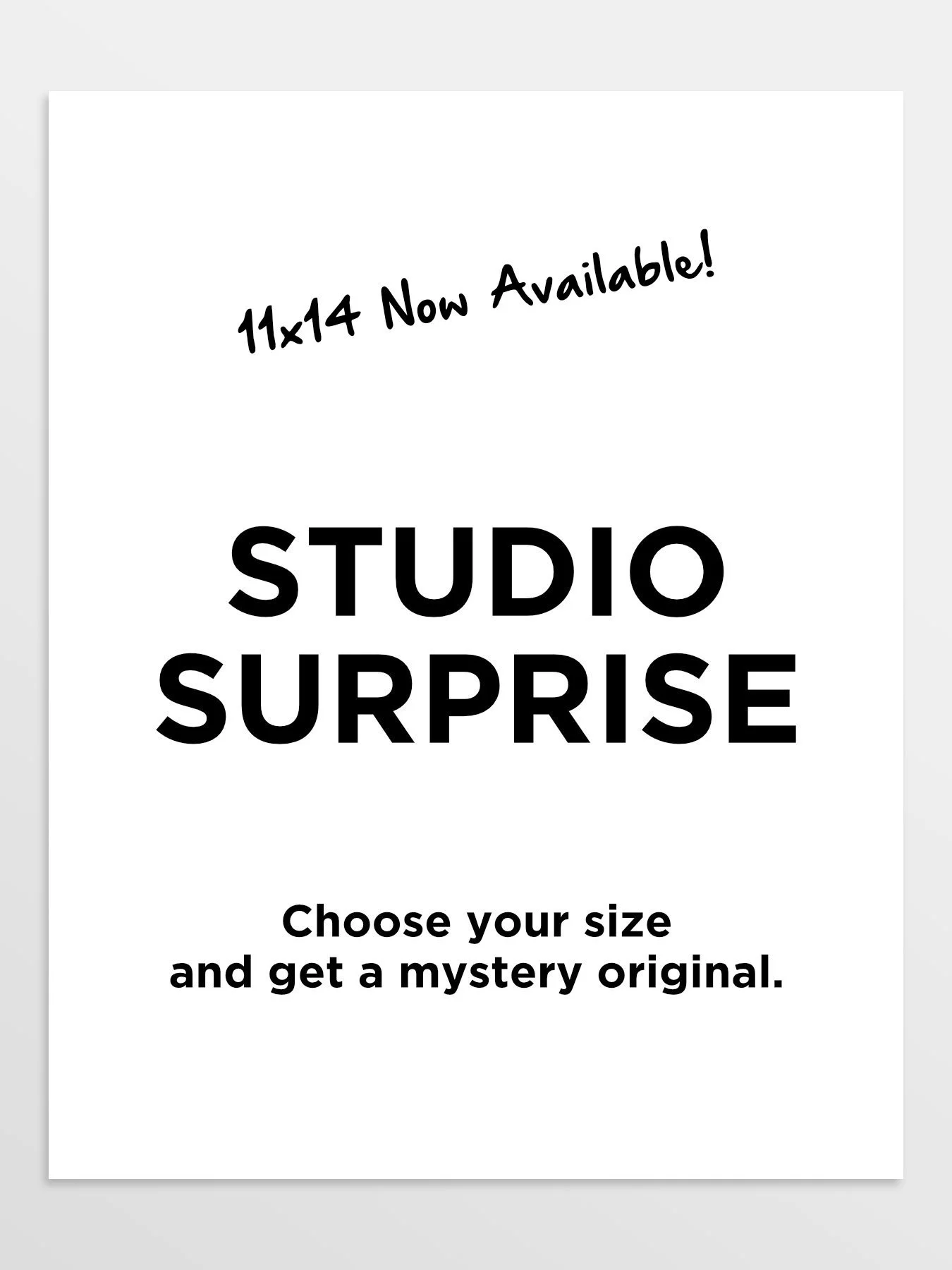 Studio Surprise - Get a mystery original!