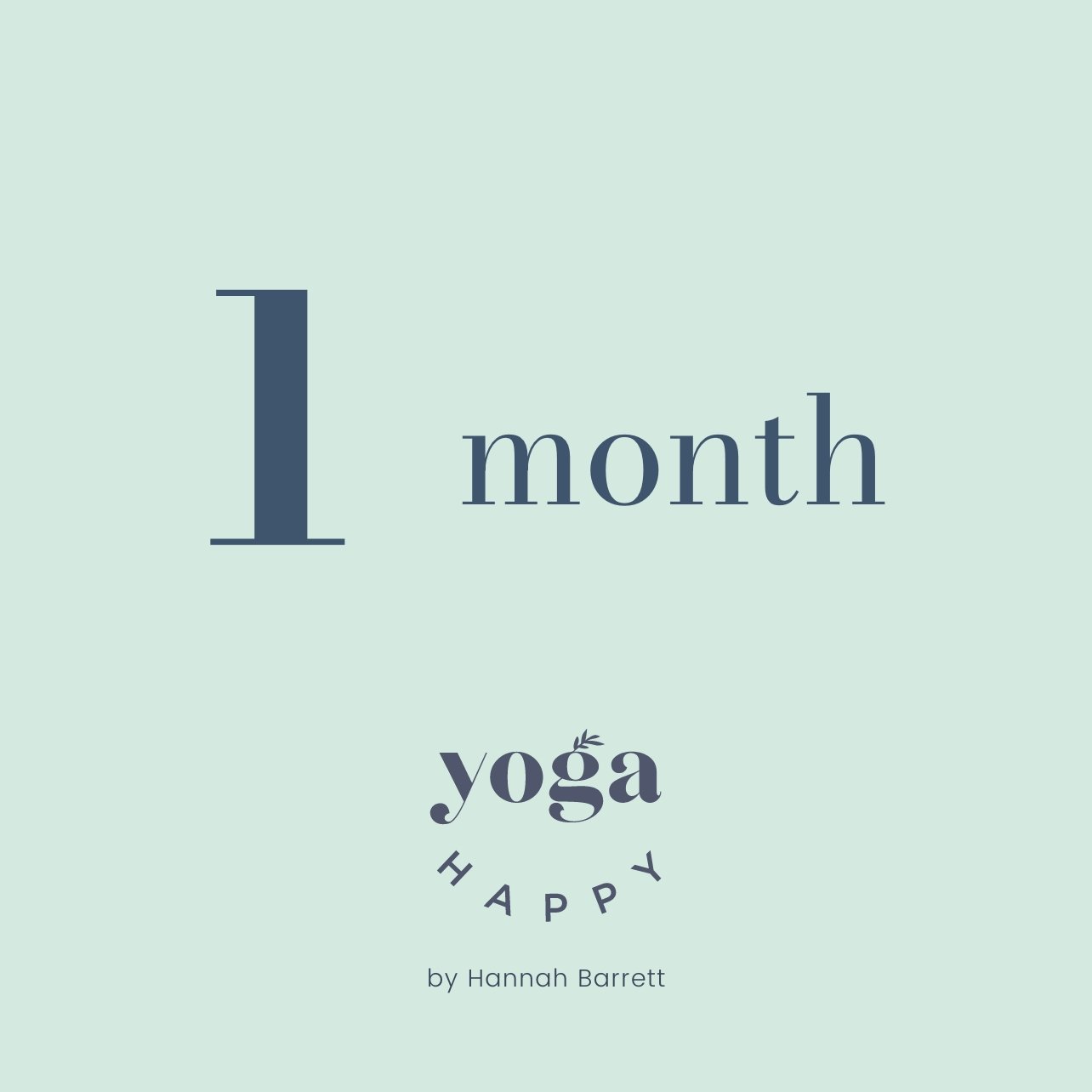 Yoga Happy - 1 Month