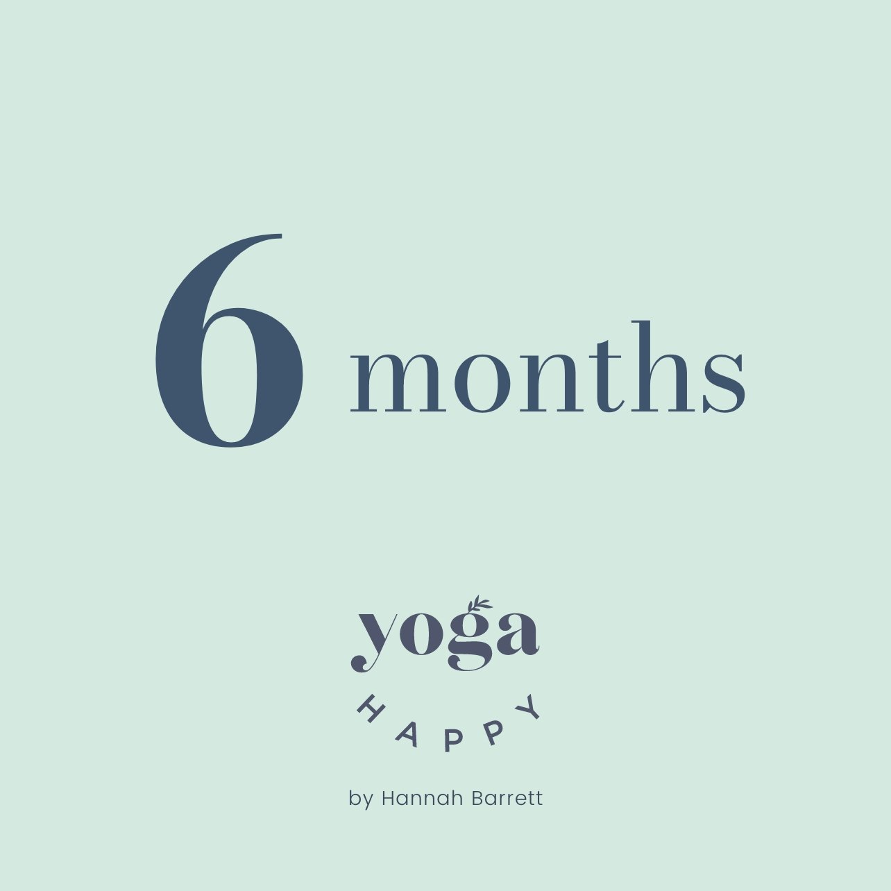 Yoga Happy - 6 Months