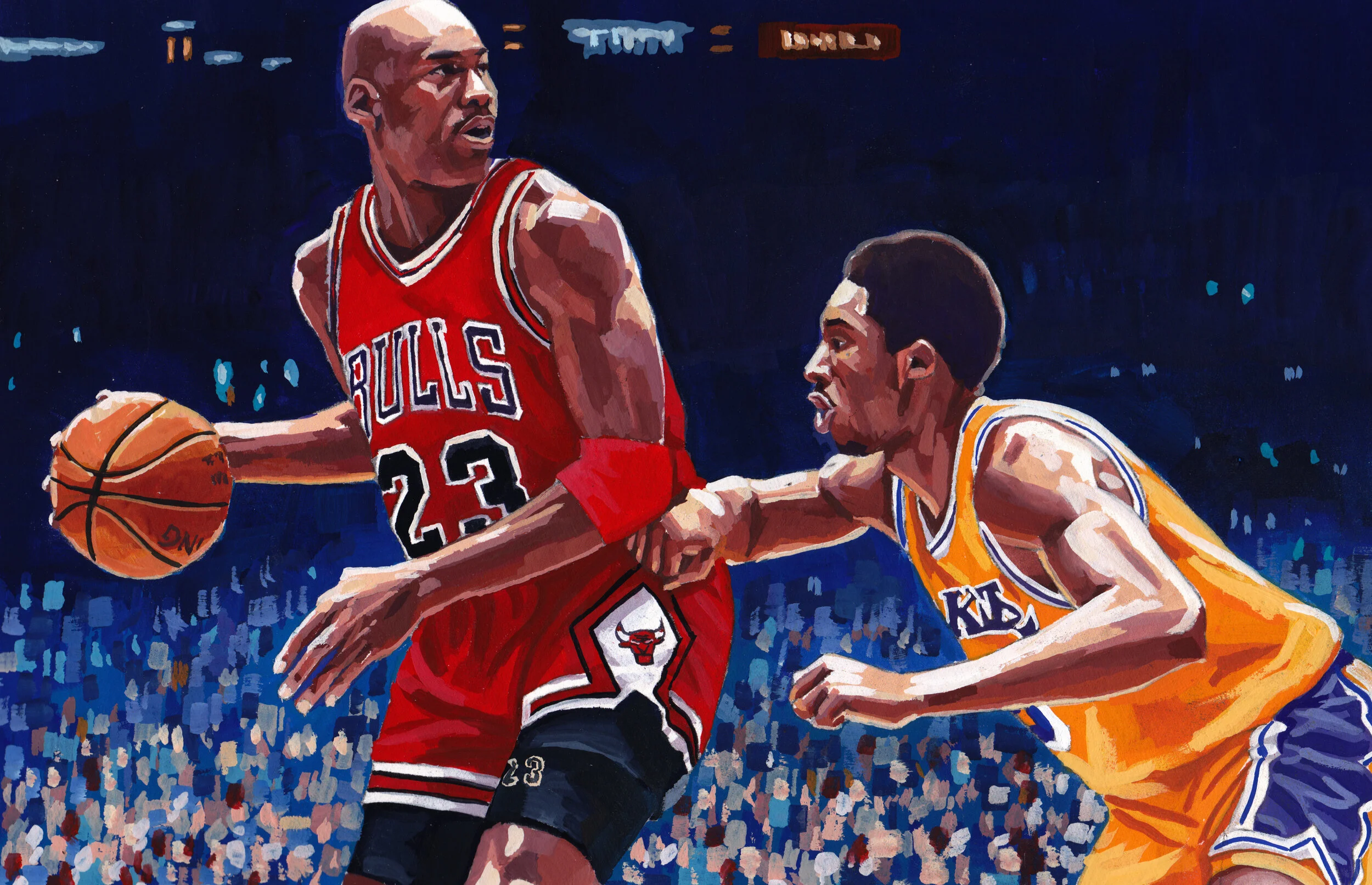 Michael Jordan vs Kobe Bryant.