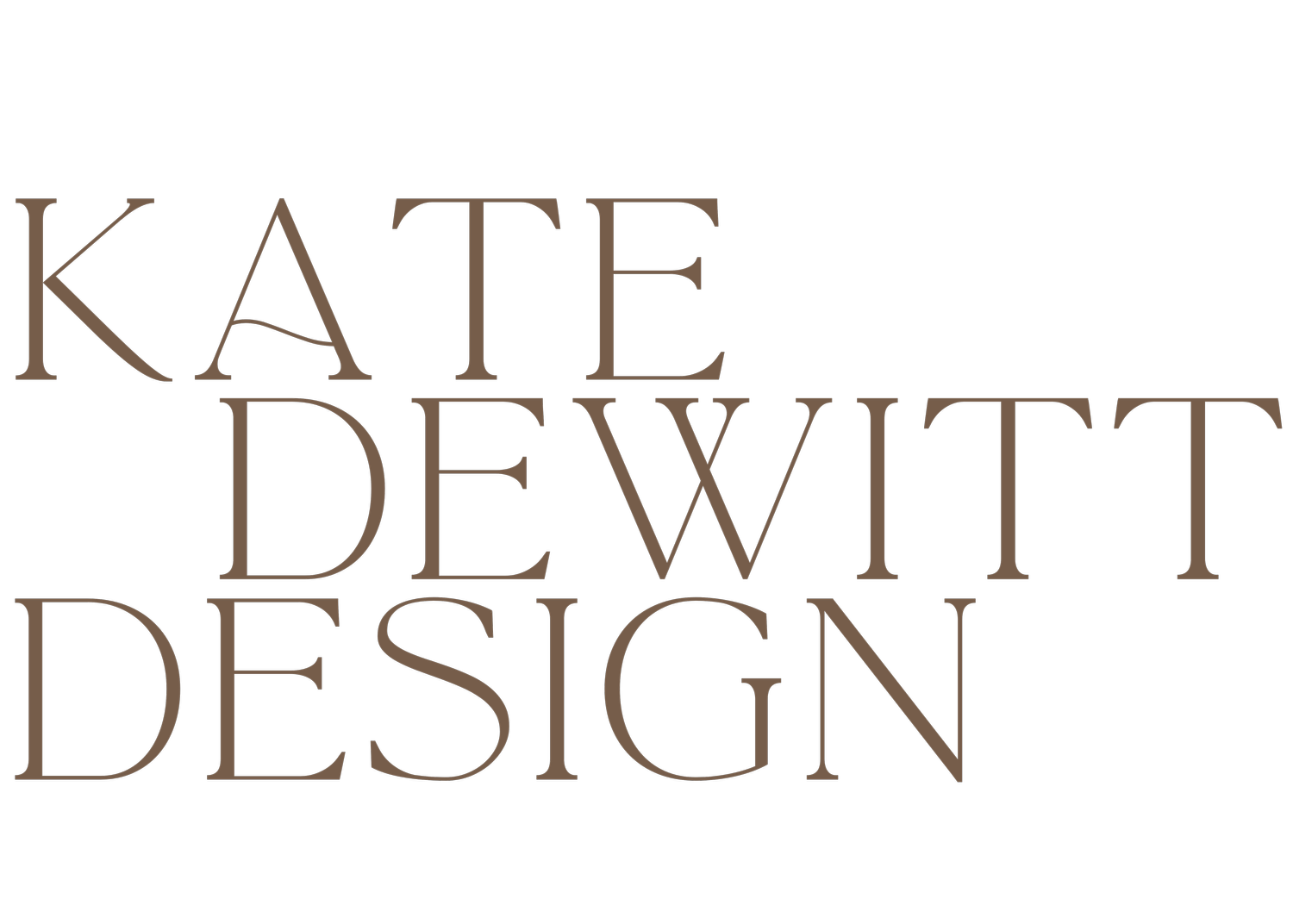 Kate DeWitt Design