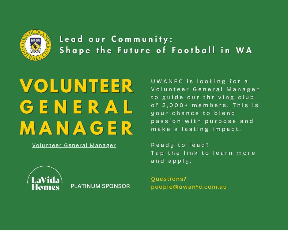Volunteer General Manager