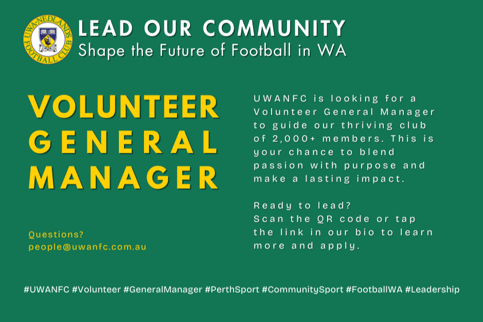 Volunteer General Manager