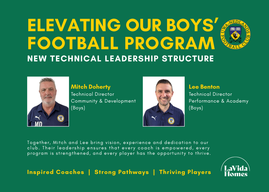 Meet our Boys' Technical Directors