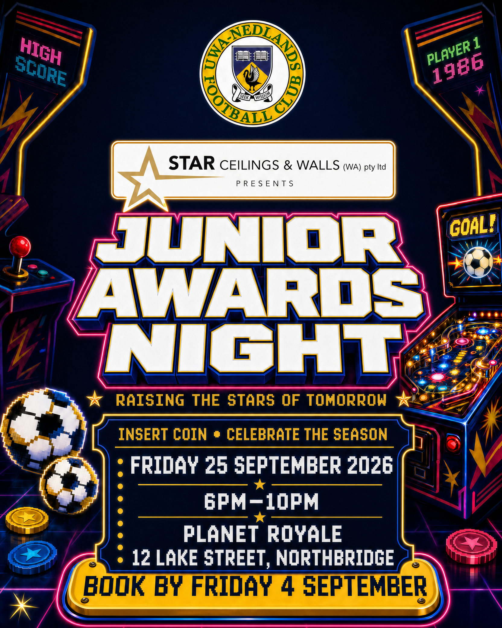 Juniors Awards Presentation Evening - Friday 25th September