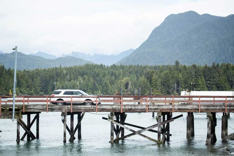 Whistle! SUV in Tofino