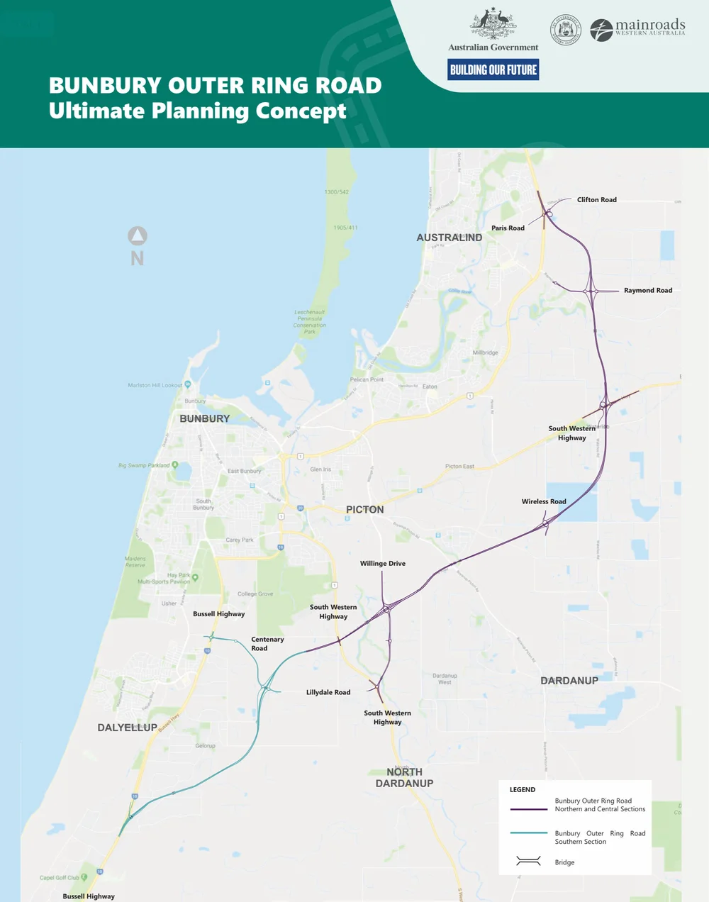 Maps Friends Of The Gelorup Corridor