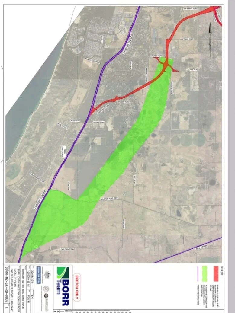 Maps Friends Of The Gelorup Corridor