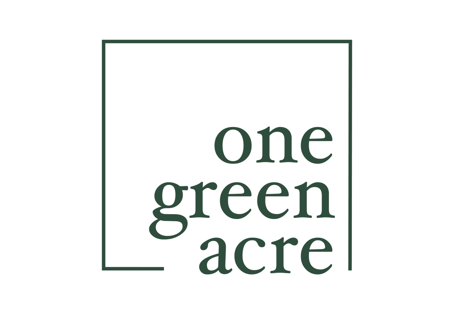 One Green Acre