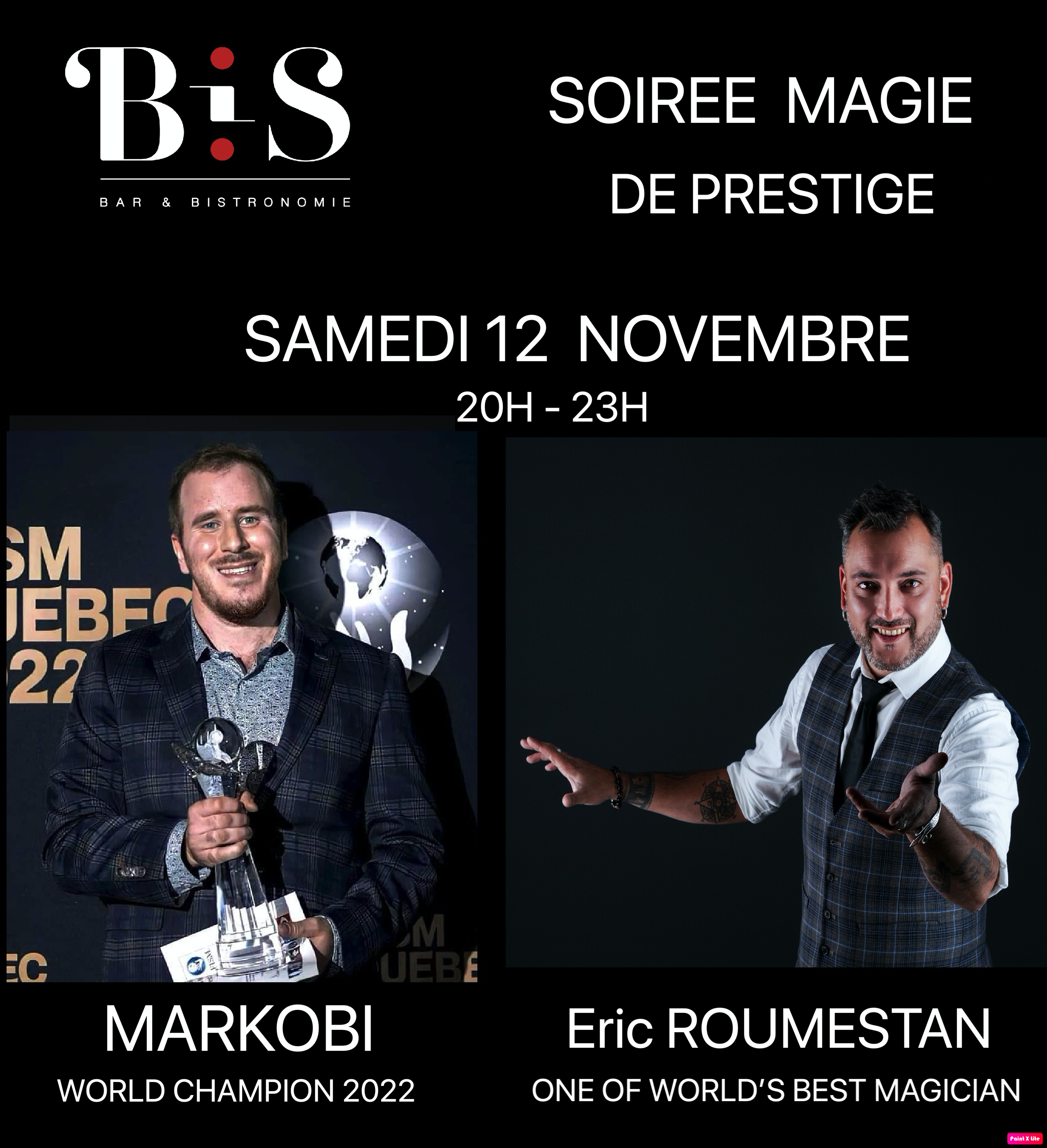 Soirée magie au Bis