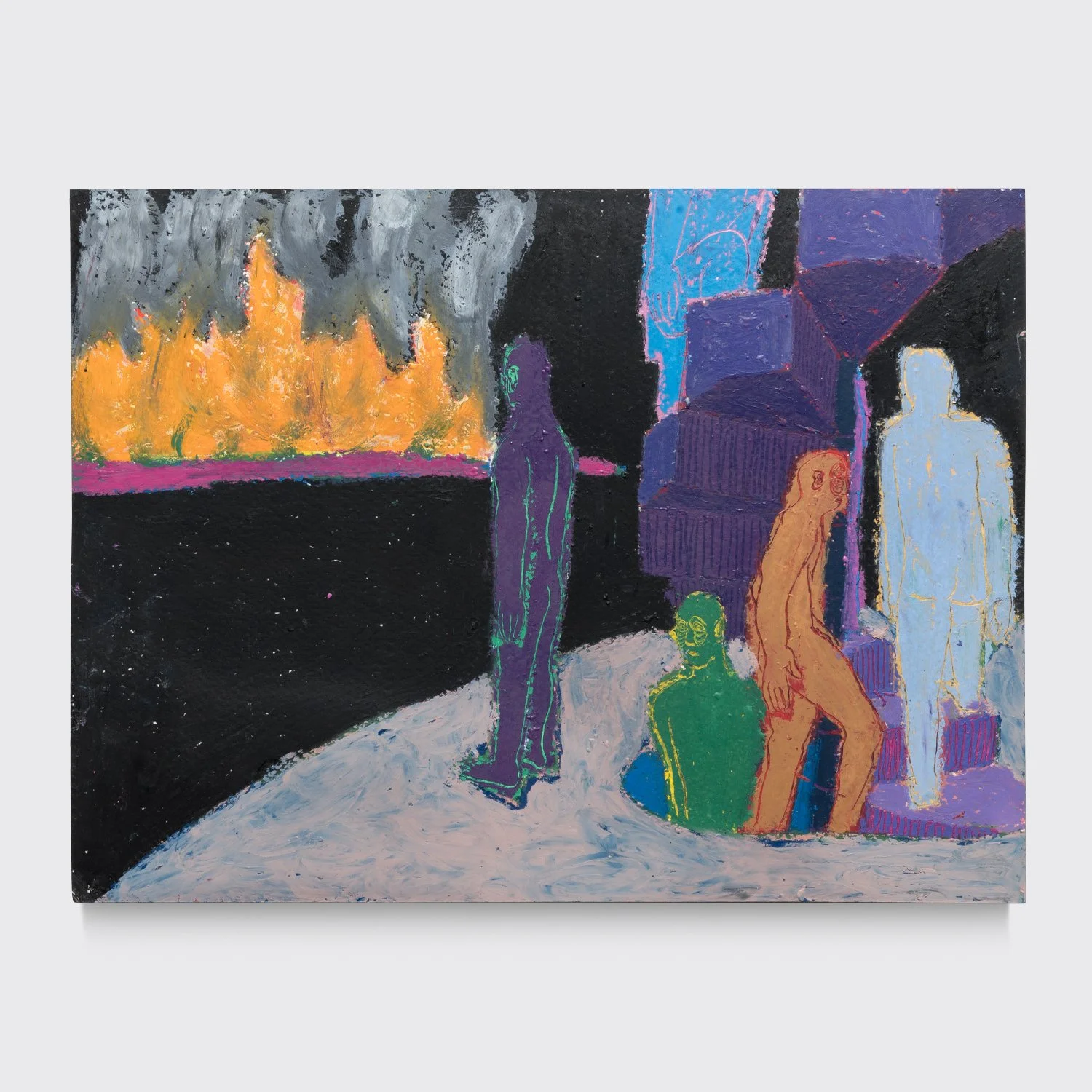 Fire across