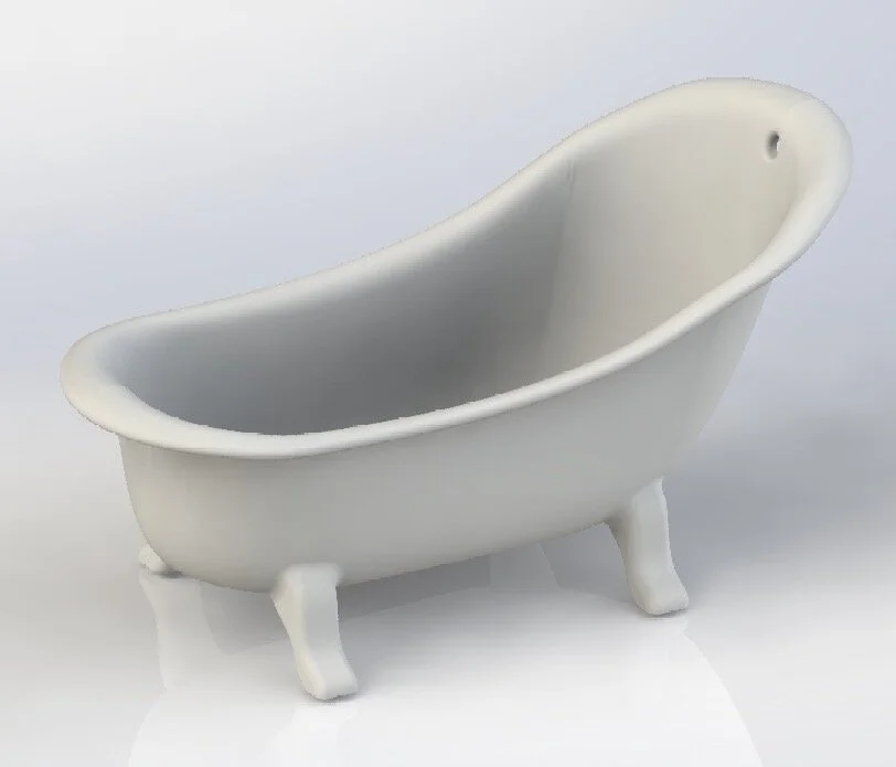 Old bathtub (1:32)