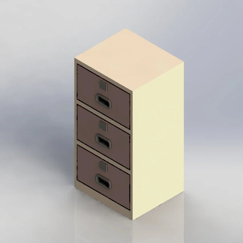 Office Filing Cabinet (1:32)