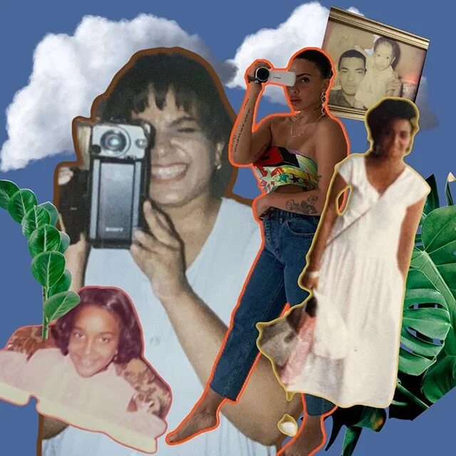 Happy Birthday to the woman who inspired it all, and silently keeps me going- my mom Mignon Renee Rounsaville. whatever we/I do is for you. 
6/27/1962-8/25/2018 ❤️ collage by our founder- @auriellesayeh