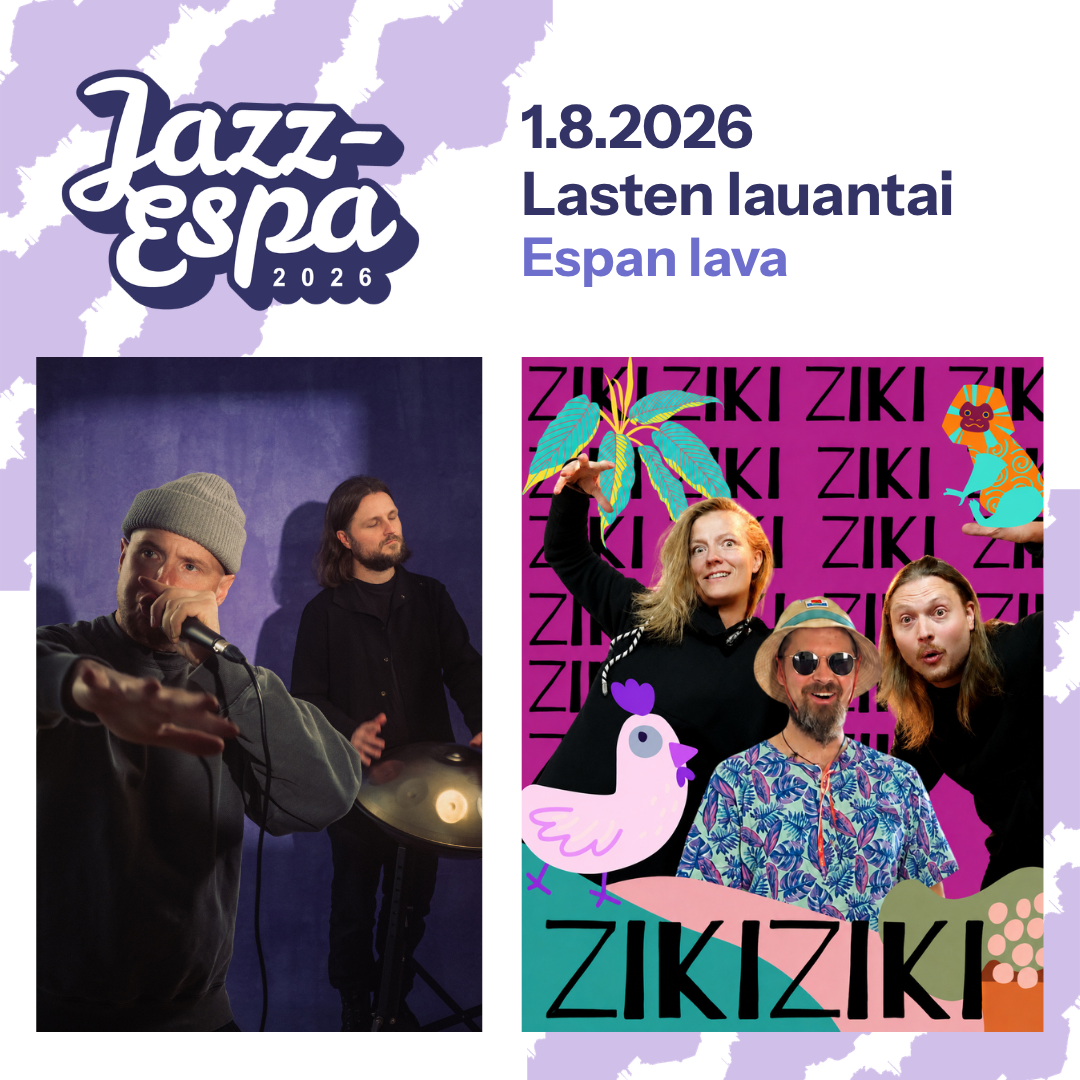 Lasten lauantai kuljettaa rytmikkäälle ja iloiselle musiikkimatkalle