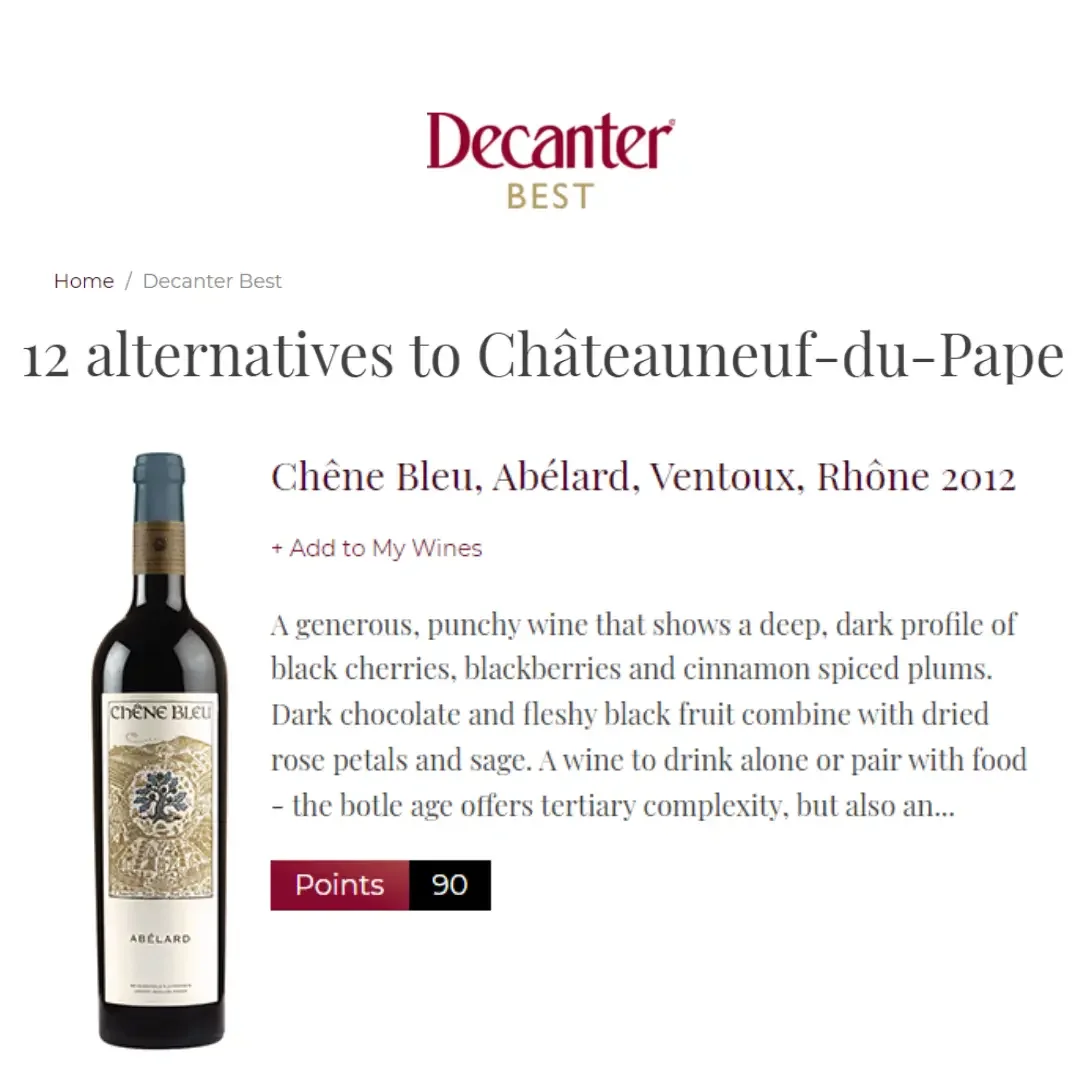 Decanter- 12 alternatives to Châteauneuf-du-Pape