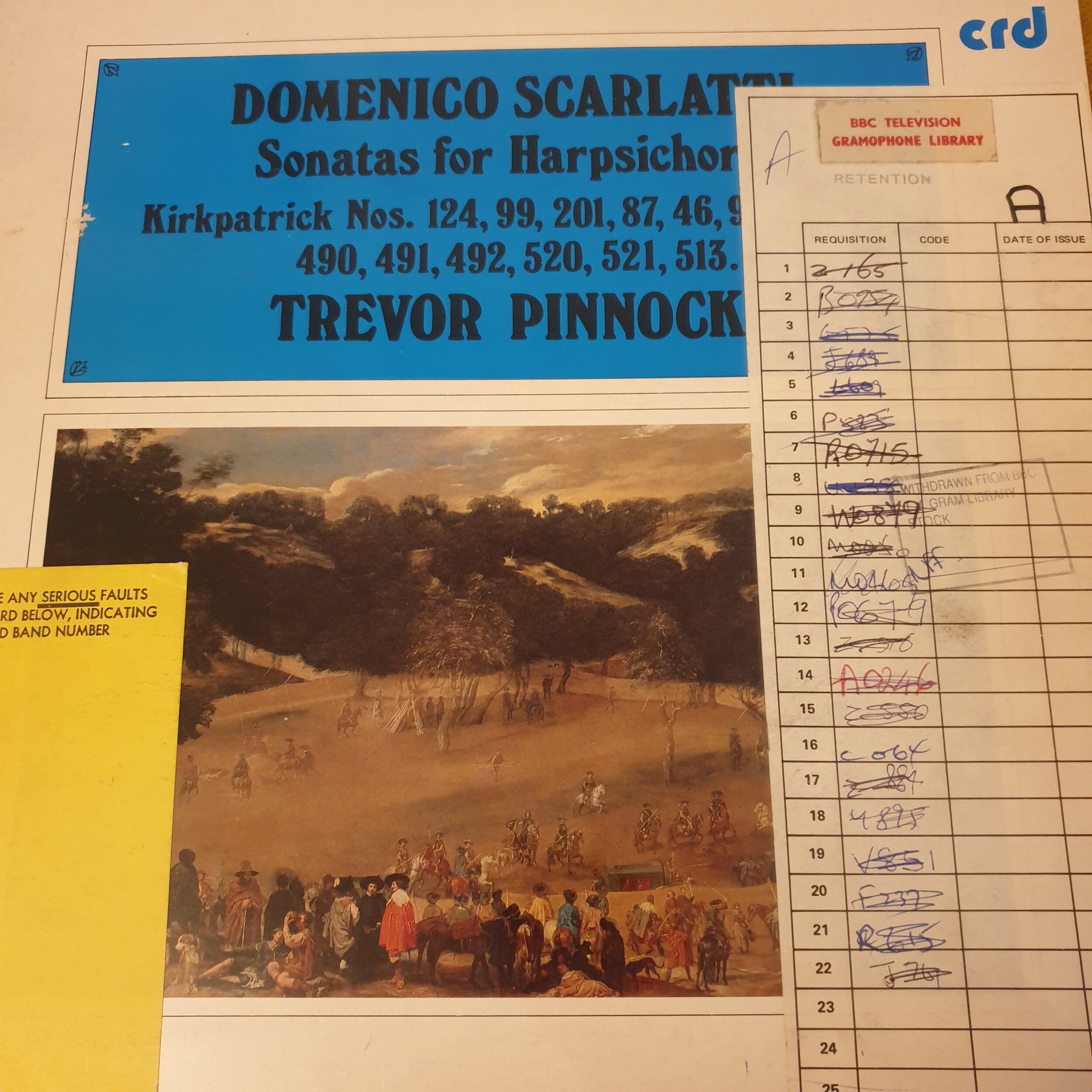 Domenico Scarlatti - Trevor Pinnock ‎– Sonatas For Harpsichord