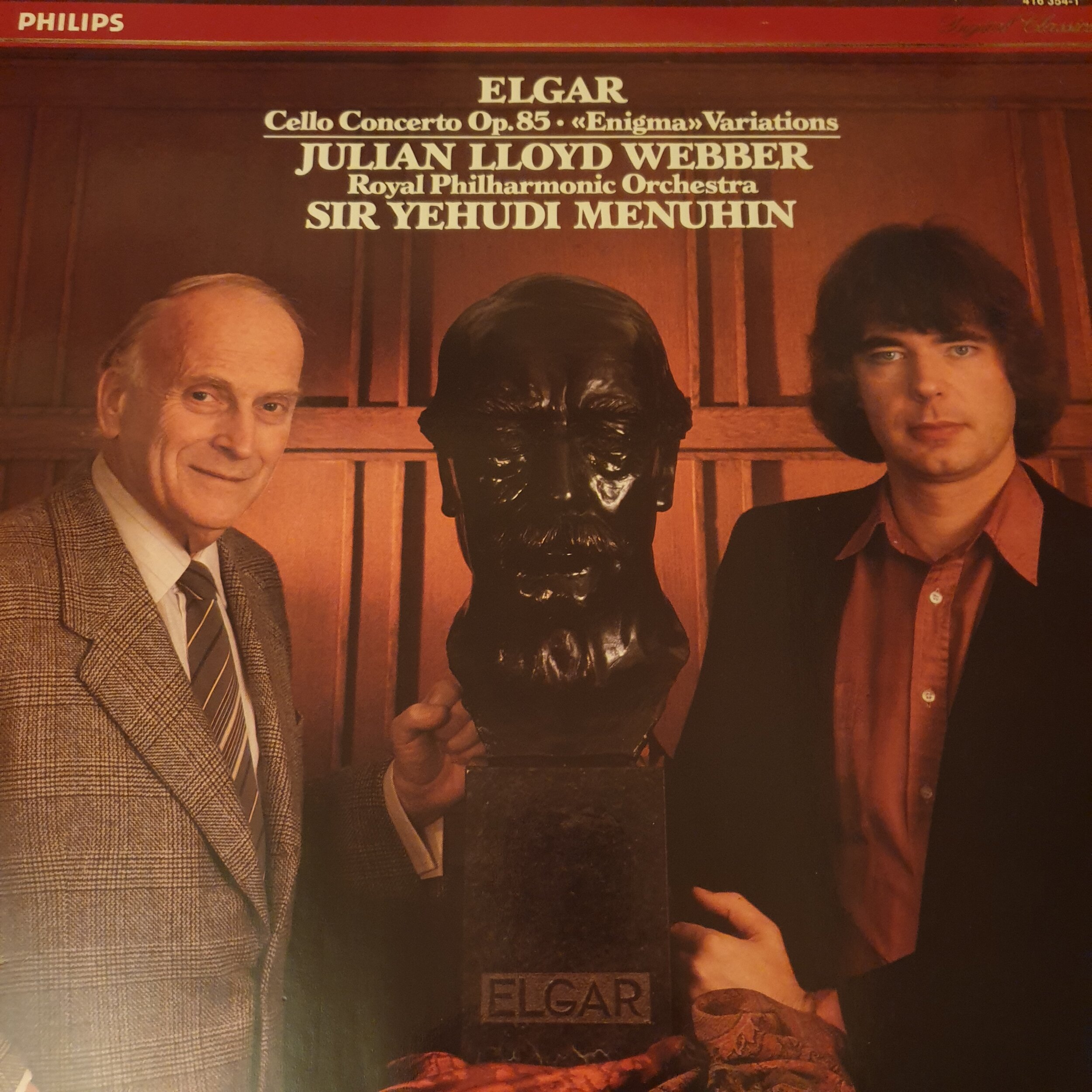 Elgar, Julian Lloyd Webber, Royal Philharmonic Orchestra, Sir Yehudi Menuhin ‎– Cello Concerto Op. 85 