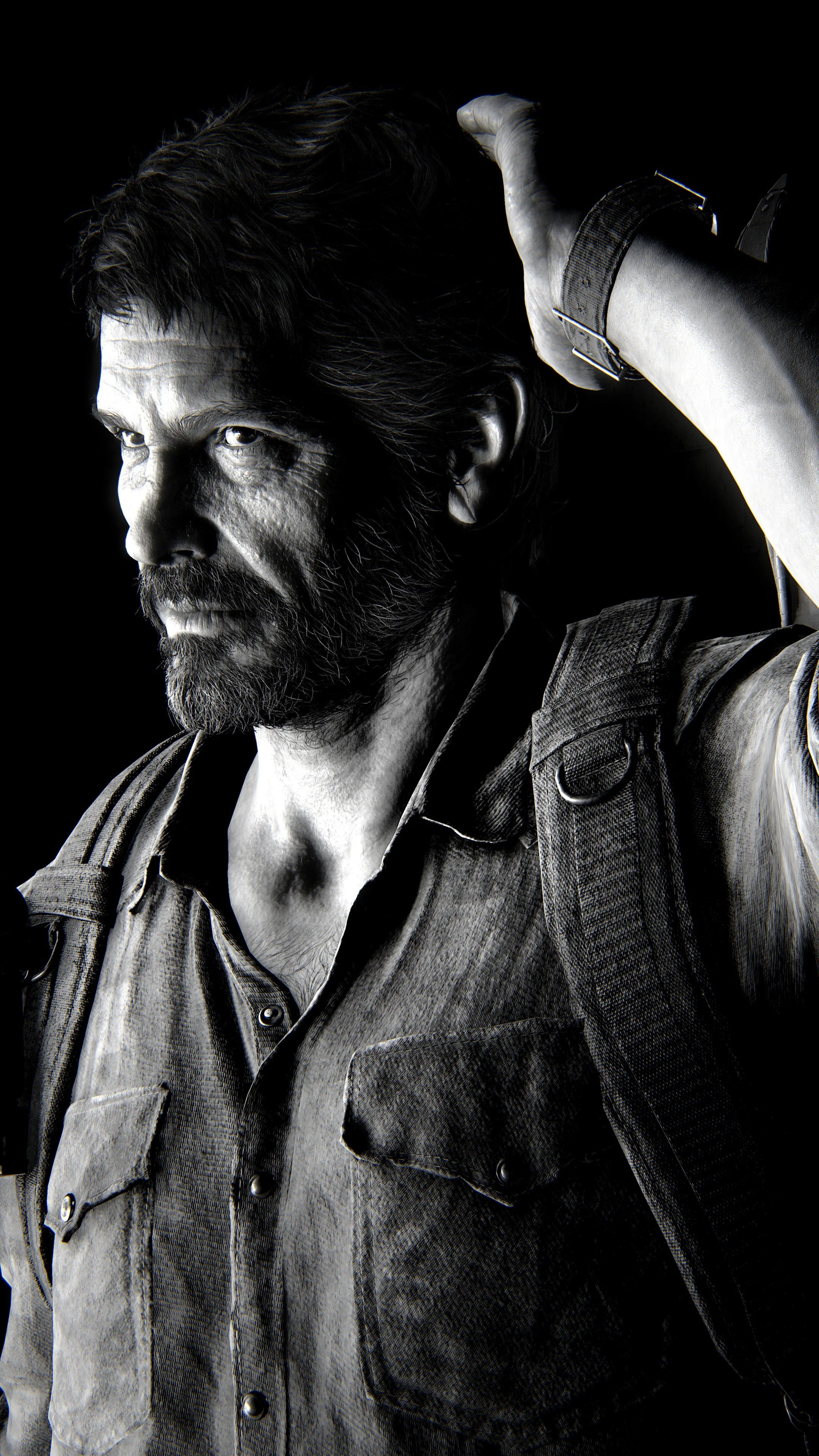 Gaming Portraits via #photomode: Joel from The Last Of Us TLOU