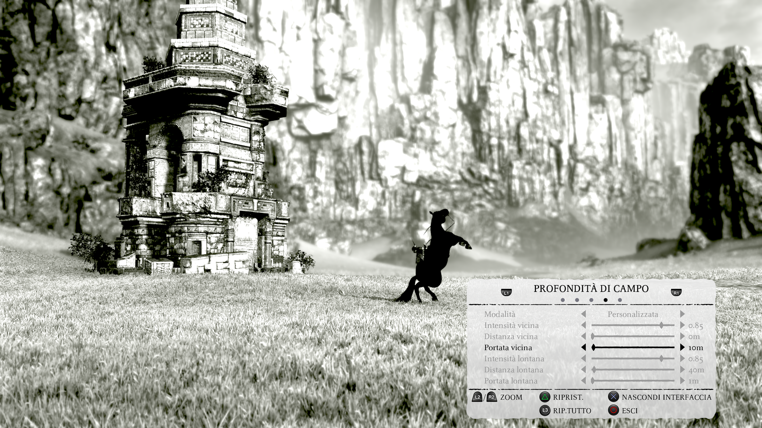 incredible screenshot of shadow of the colossus on