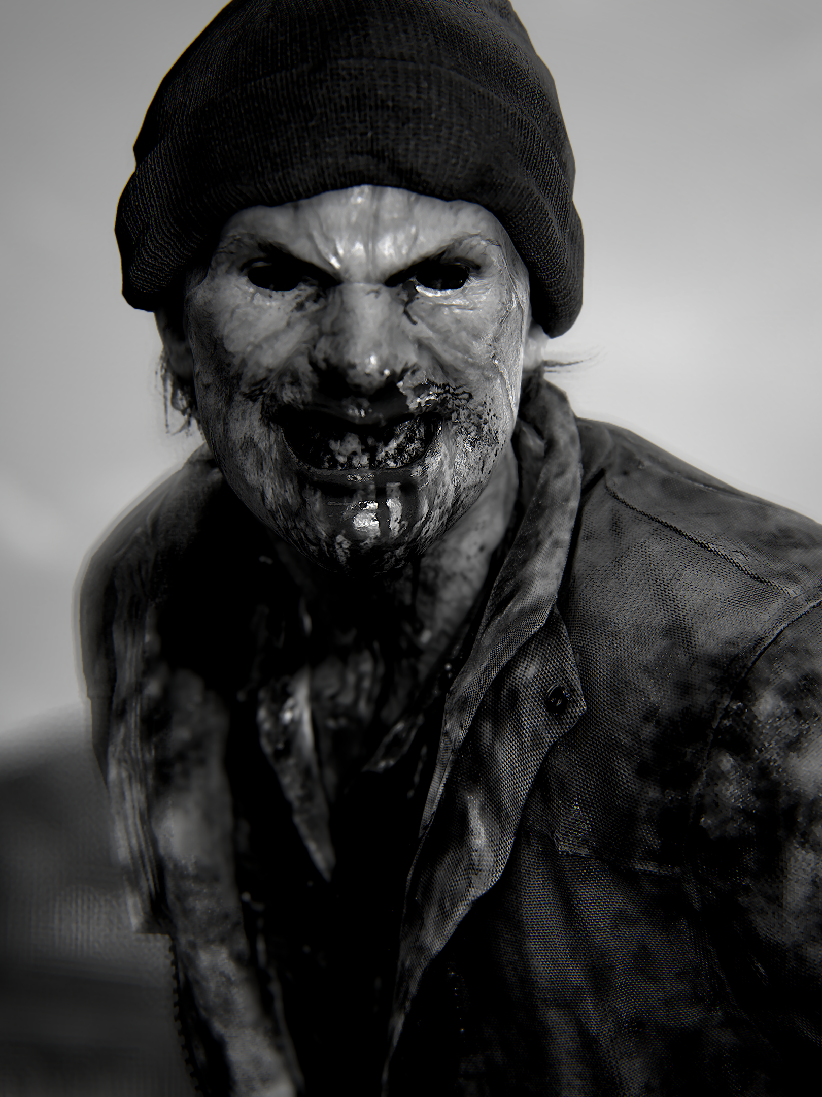 The Last of Us Part 1 | TLOU 1 | Photo Mode | Virtual Photography | #photomode #virtualphotography #portrait #blackandwhite |  NPC Infected