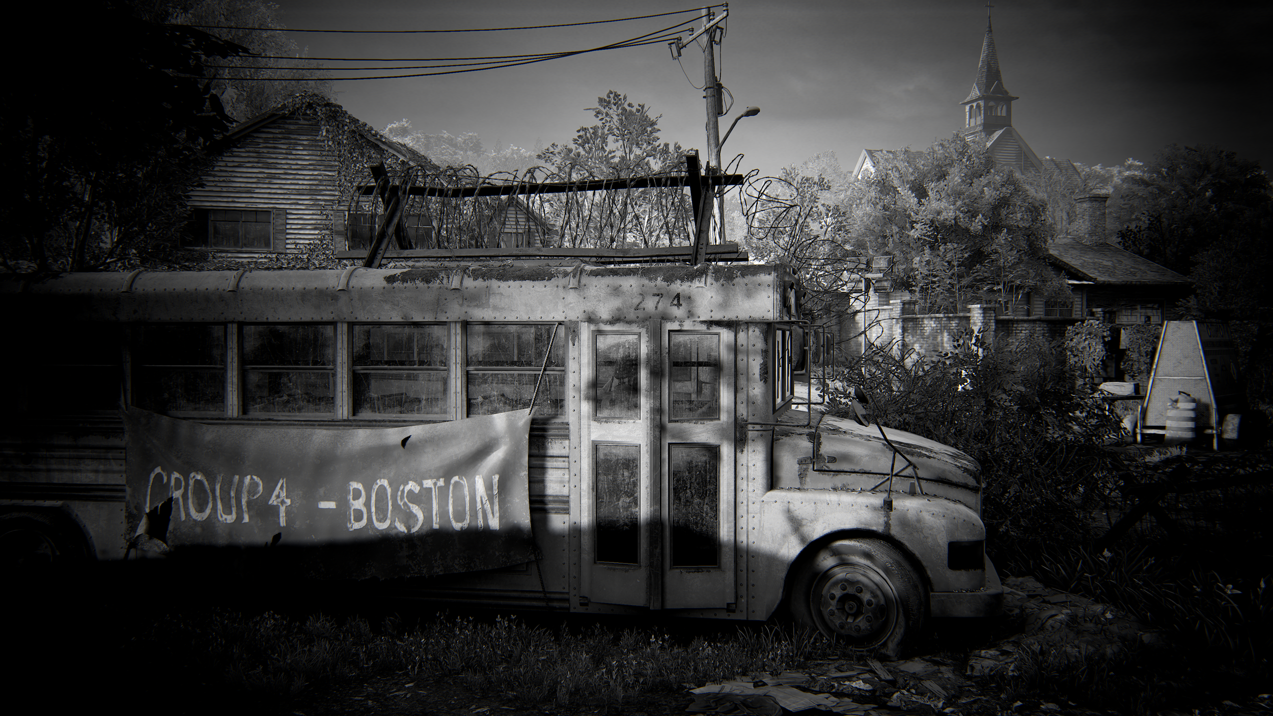 The Last Of Us 1 | Tlou scenery | #photomode #tlouscenery #tloulandscape #playstation5 | Tlou Street Photography Bill's Town