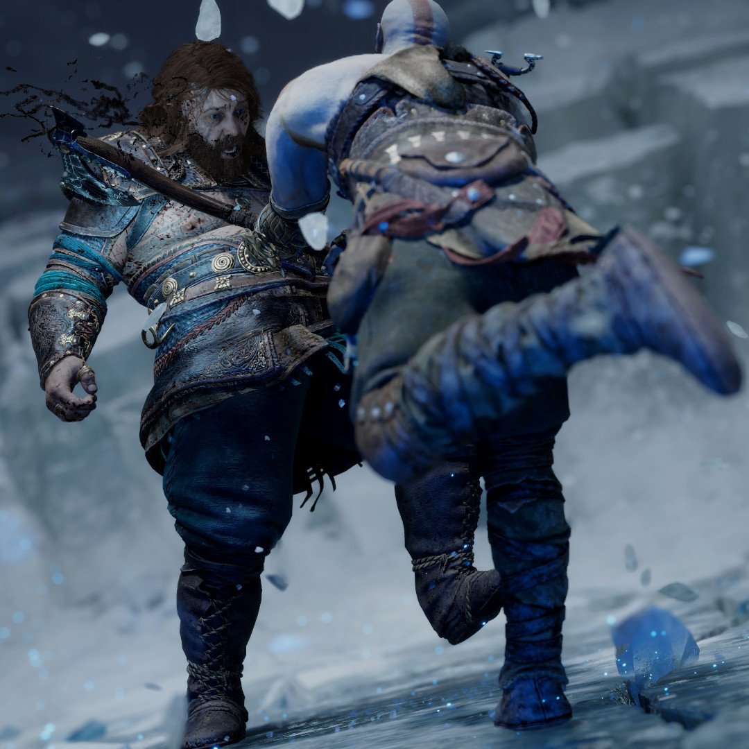 Thor Vs Kratos 1:1 Framing