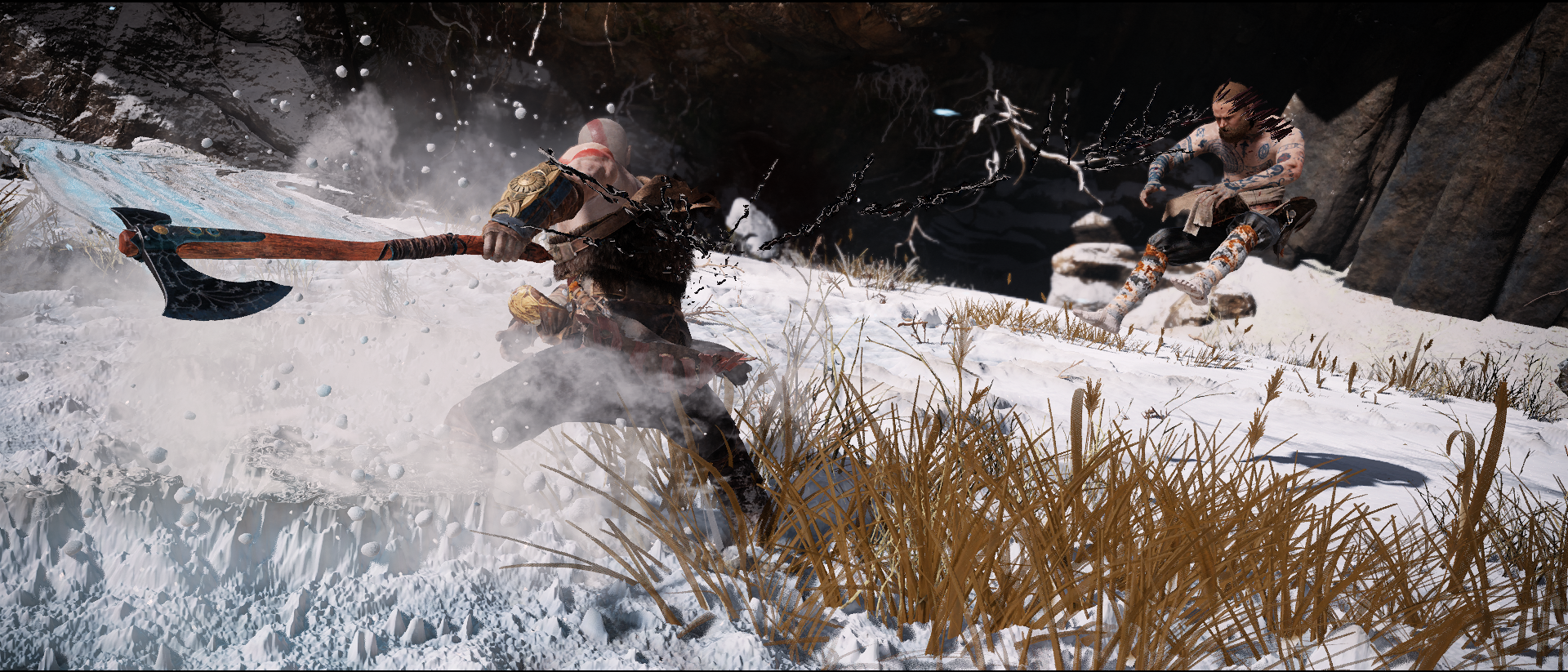 GOW 2018 Kratos Vs Baldur