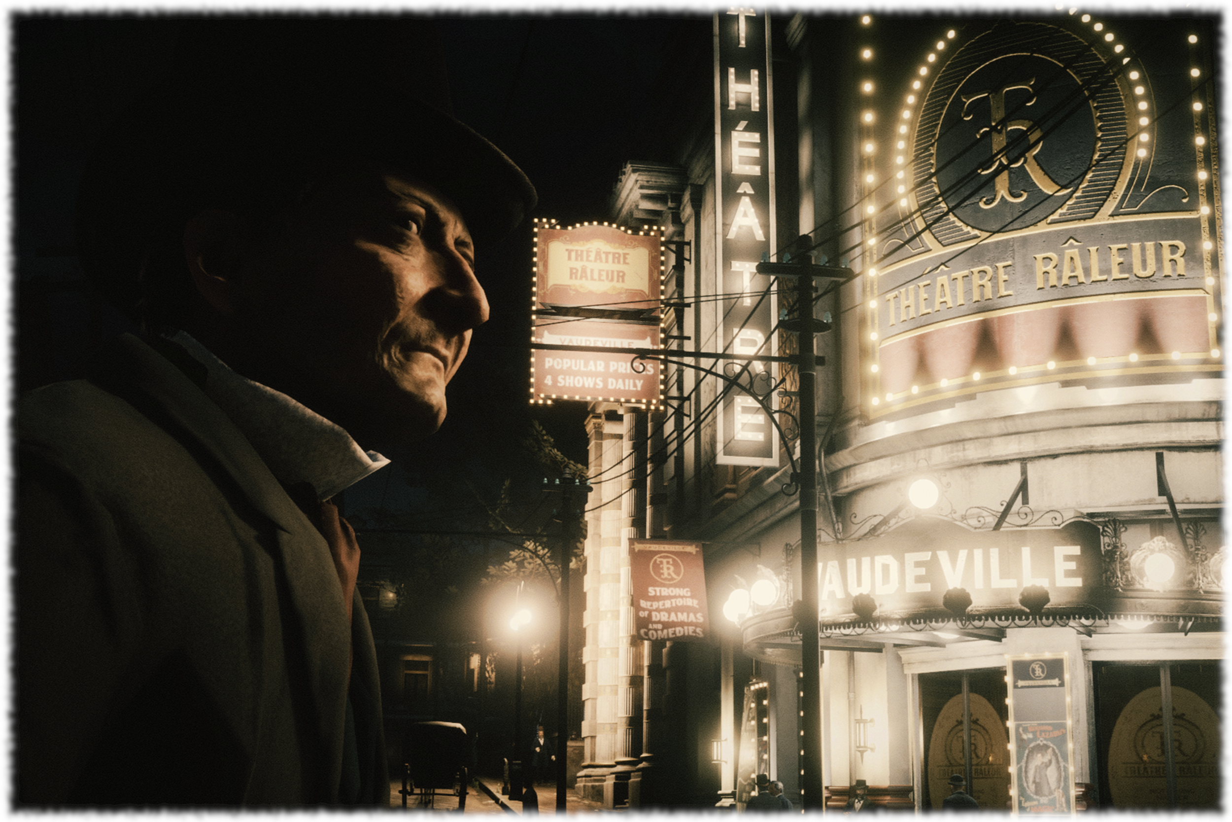 Red Dead Redemption 2 | RDR2 | Photo Mode | Virtual Photography | .png Saint Denis location scenery Theatre Raleur