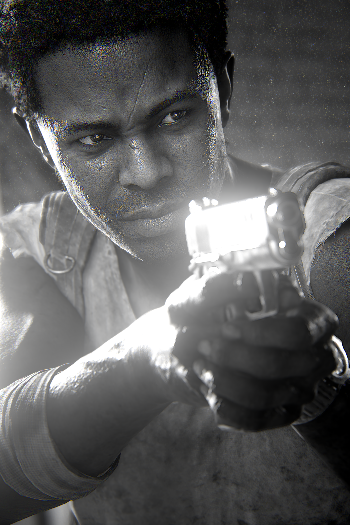 The Last of Us Part 1 | TLOU 1 | Photo Mode | Virtual Photography | #photomode #virtualphotography #portrait #blackandwhite | Henry